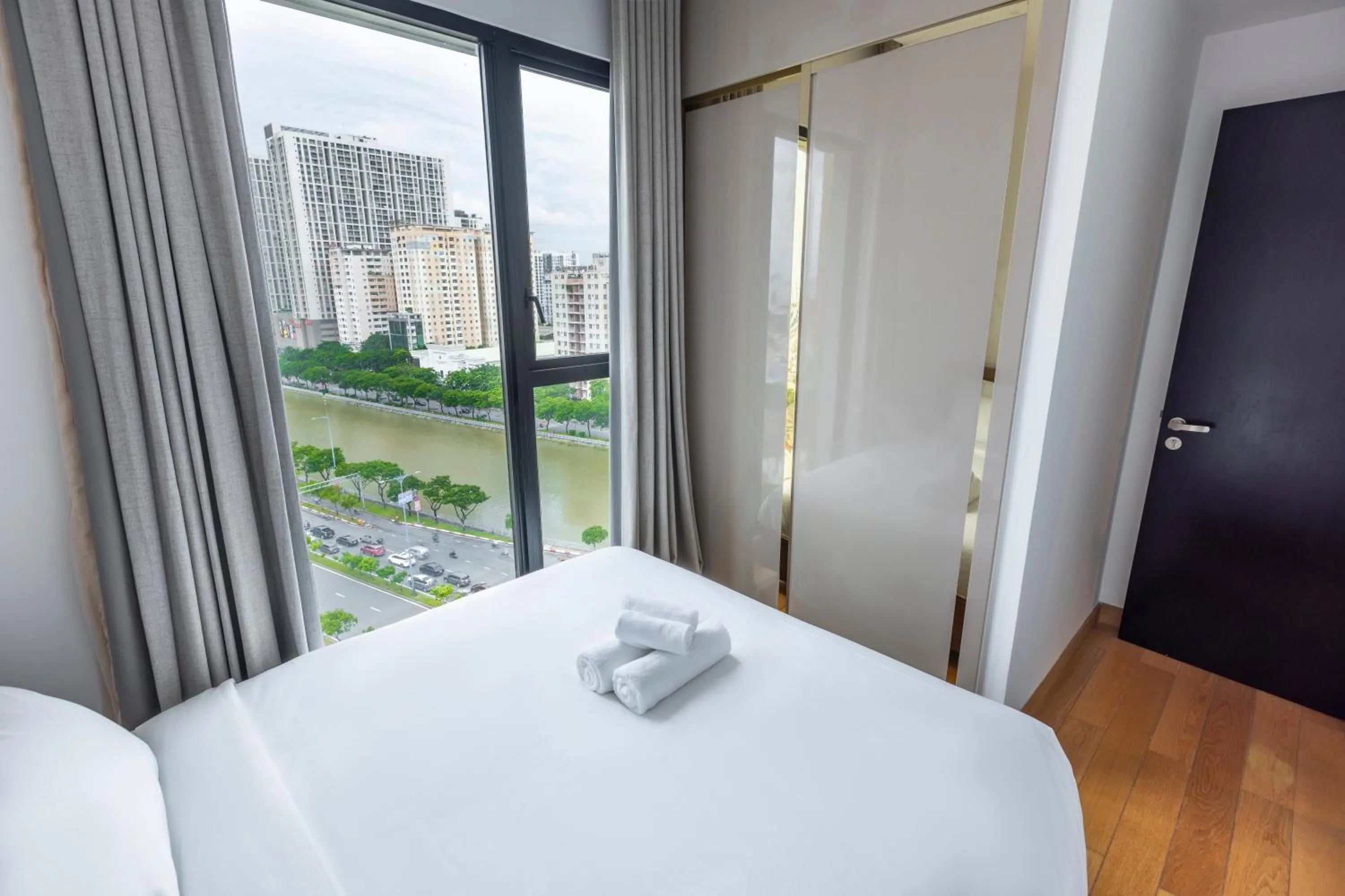 Bed in D1 Mension - Zenity Luxury Apartment - Saigon Centre