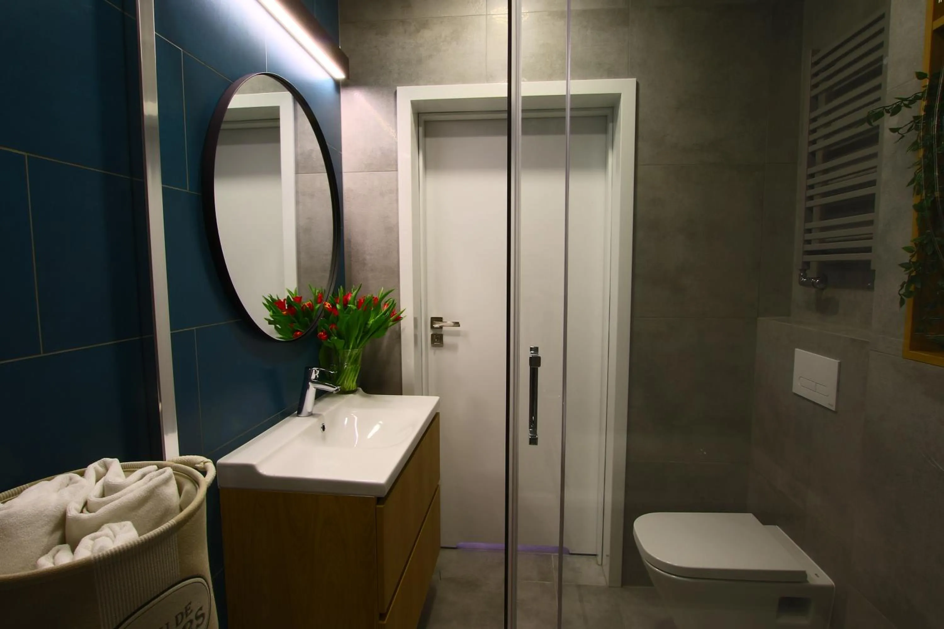 Bathroom in Apartamenty Bohaterów Kragujewca 6