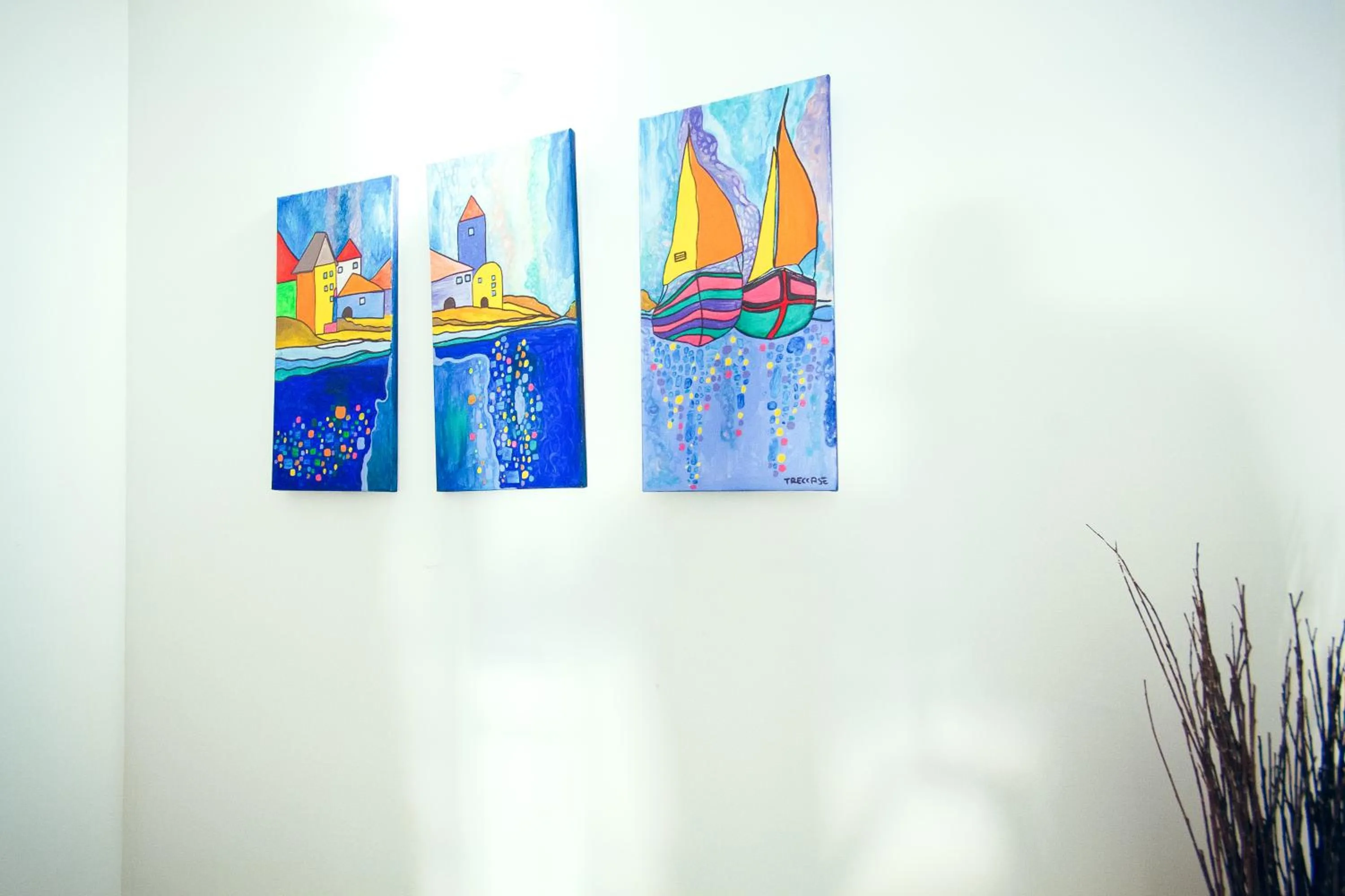 Decorative detail in B&B A Mare