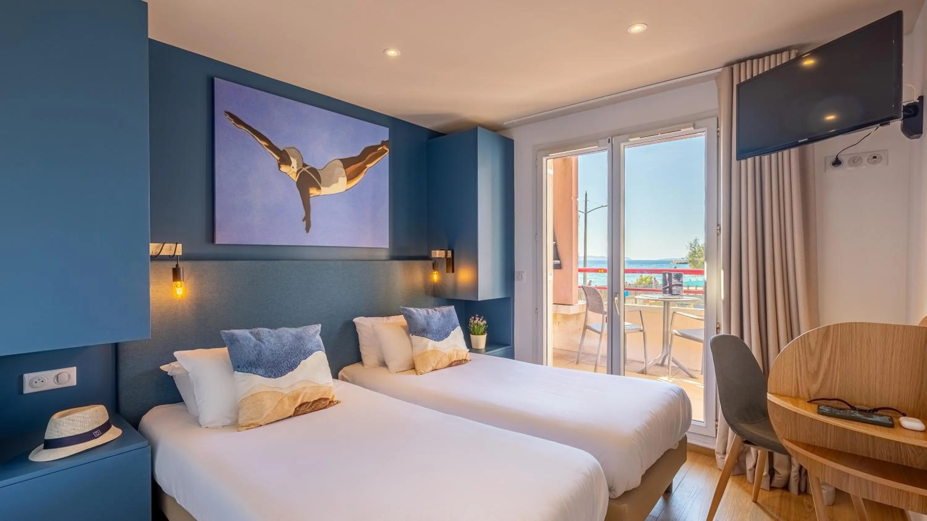 Bed in Résidence Kaliopé