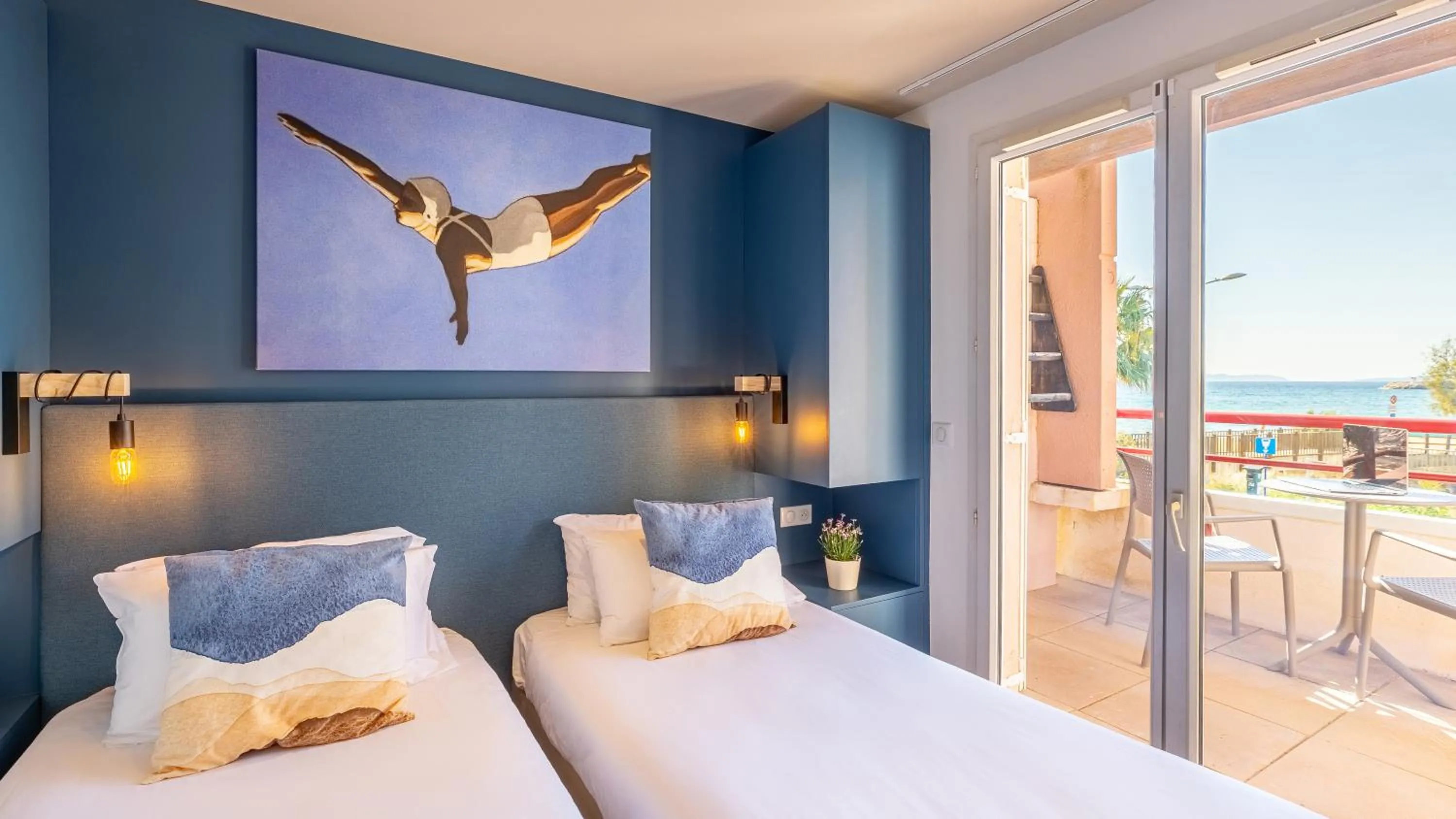 Bedroom, Bed in Résidence Kaliopé