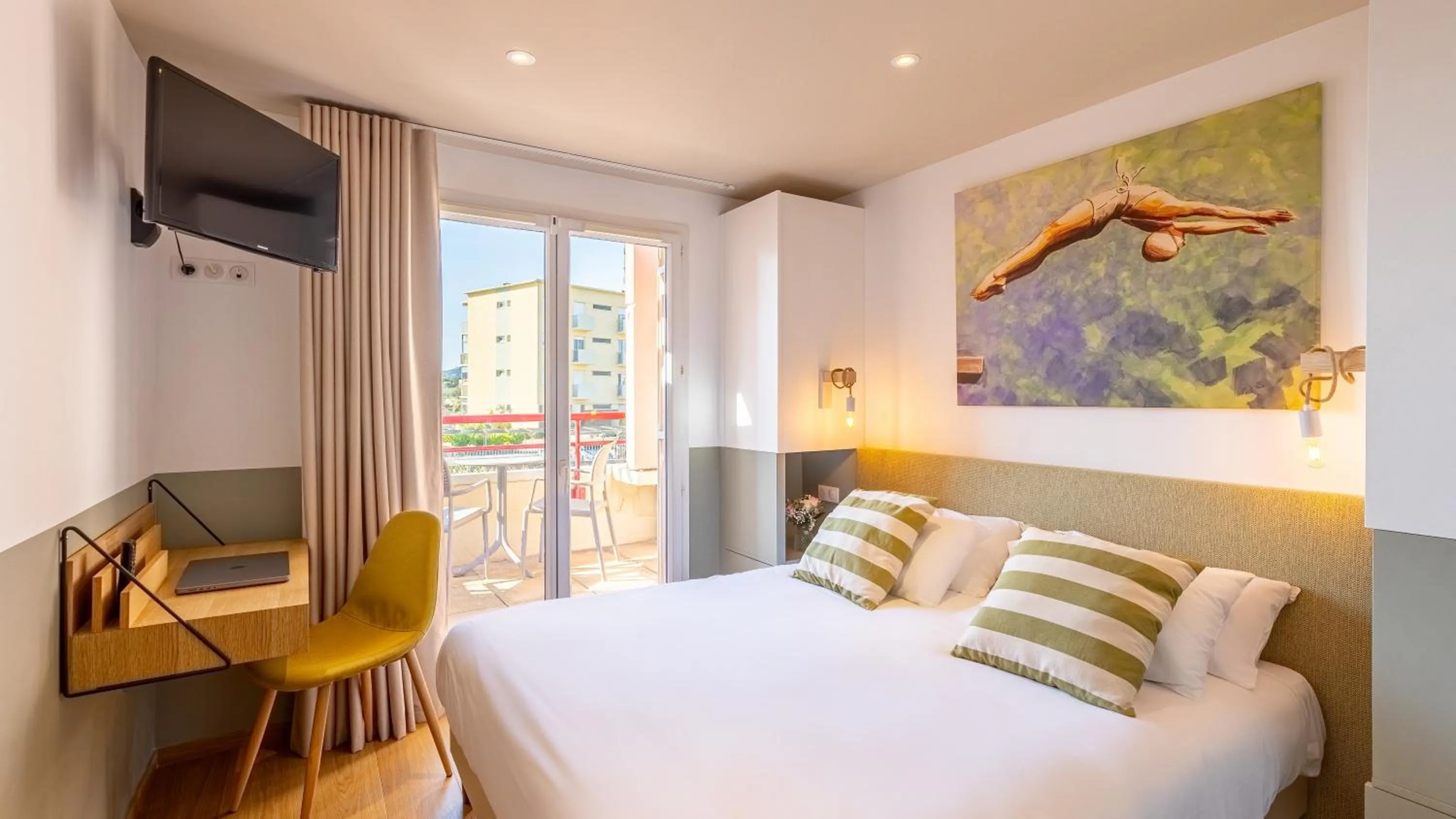 Bedroom, Bed in Résidence Kaliopé