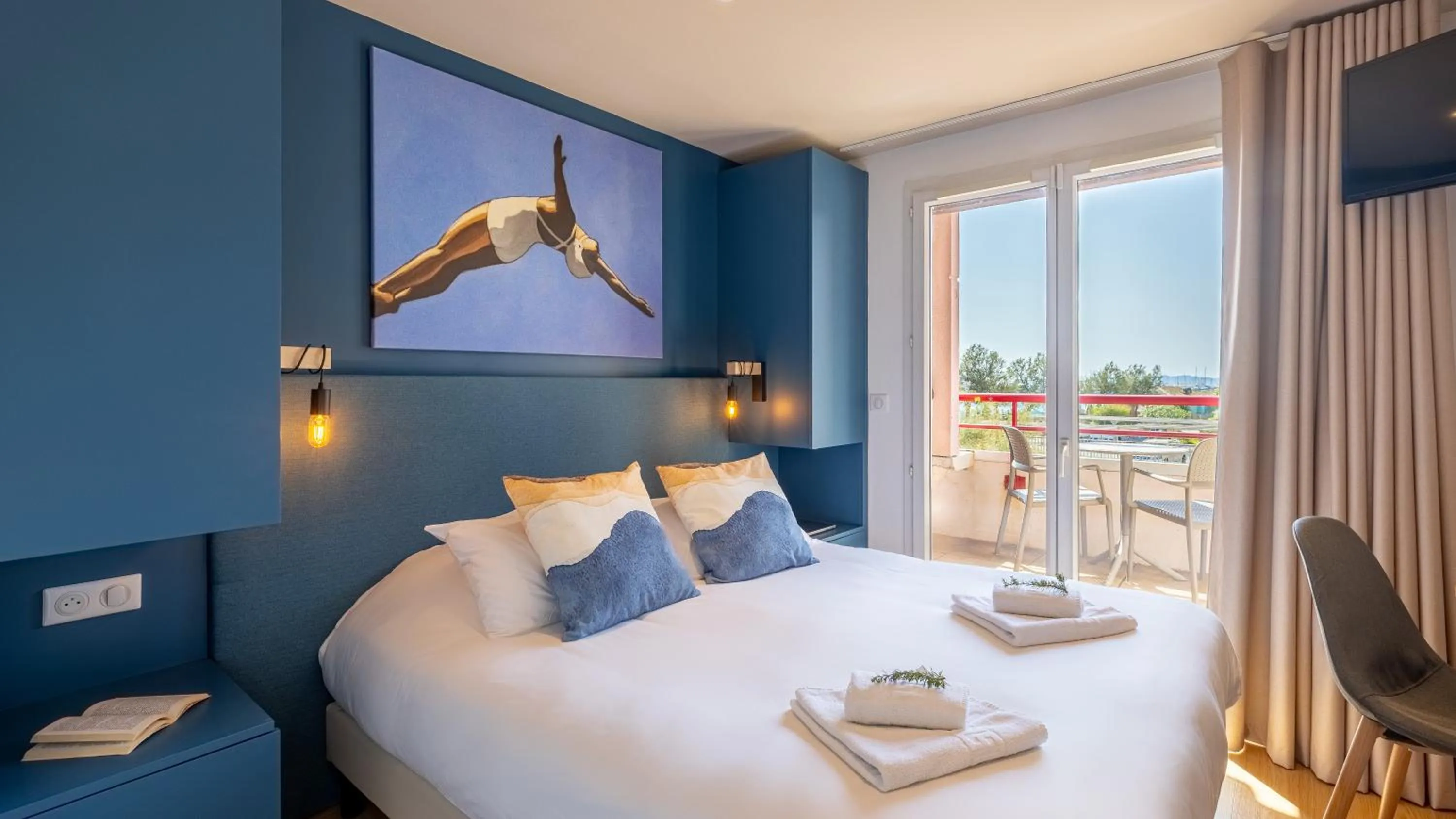 Bed in Résidence Kaliopé