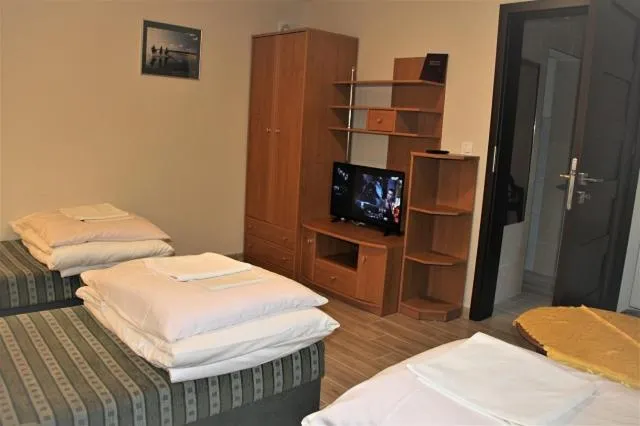 Bed in Hotel Zielony & OW Borowik & Pensjonat Manhattan - Centrum Rekreacji i Wypoczynku GASTROTUR