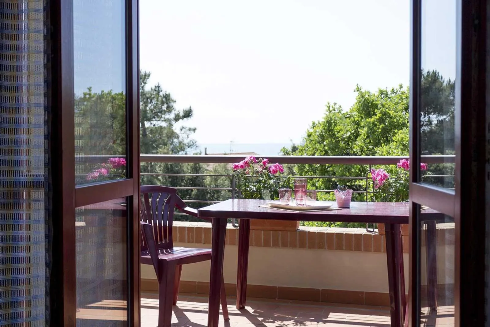 Balcony/Terrace in Villa La Cavaliera