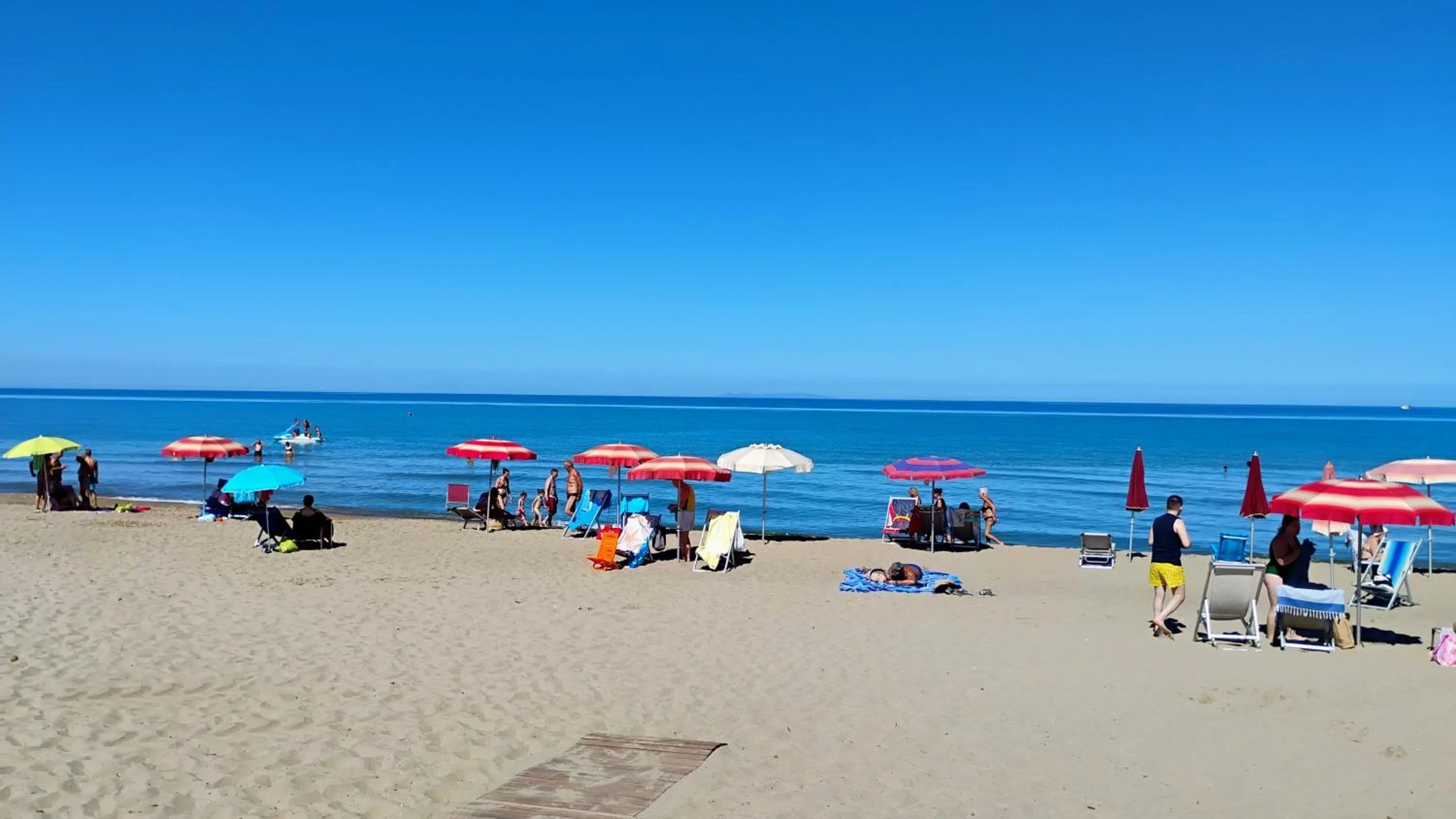 Beach in Villa La Cavaliera