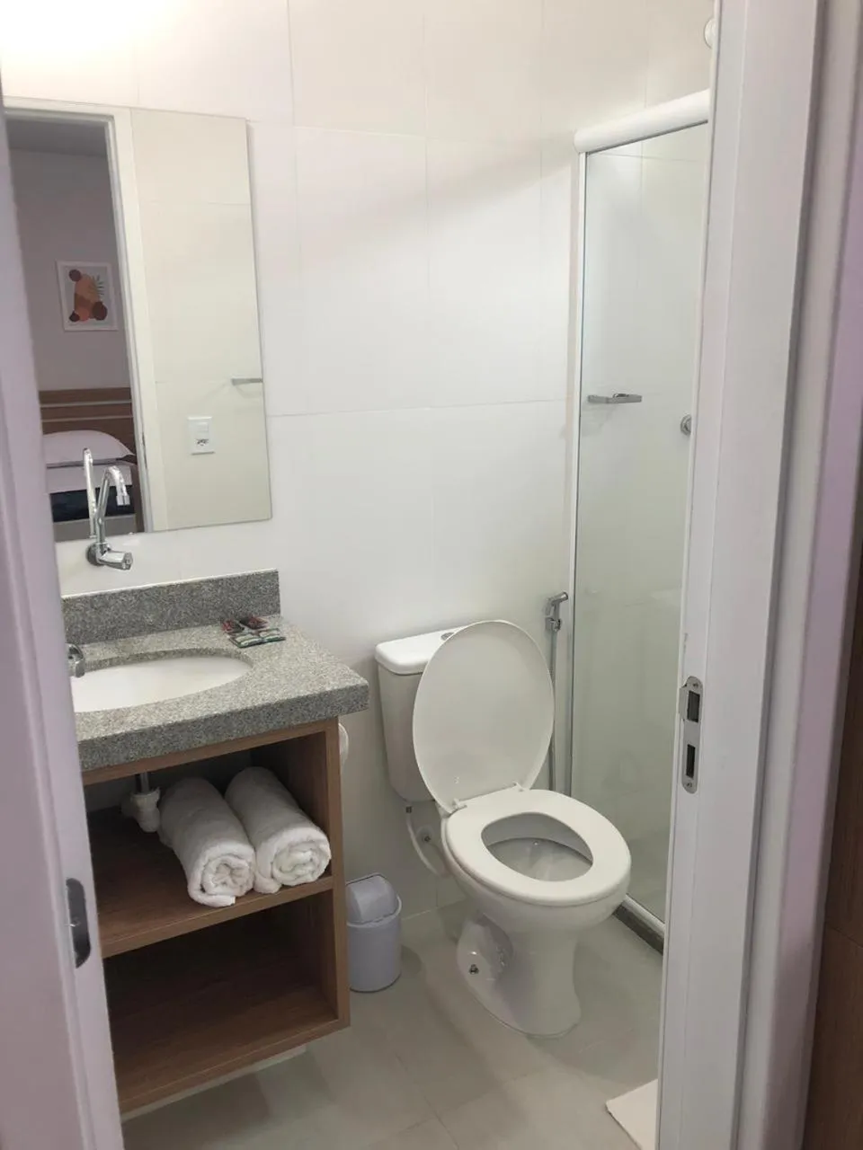 Toilet in Hotel Penedo Inn