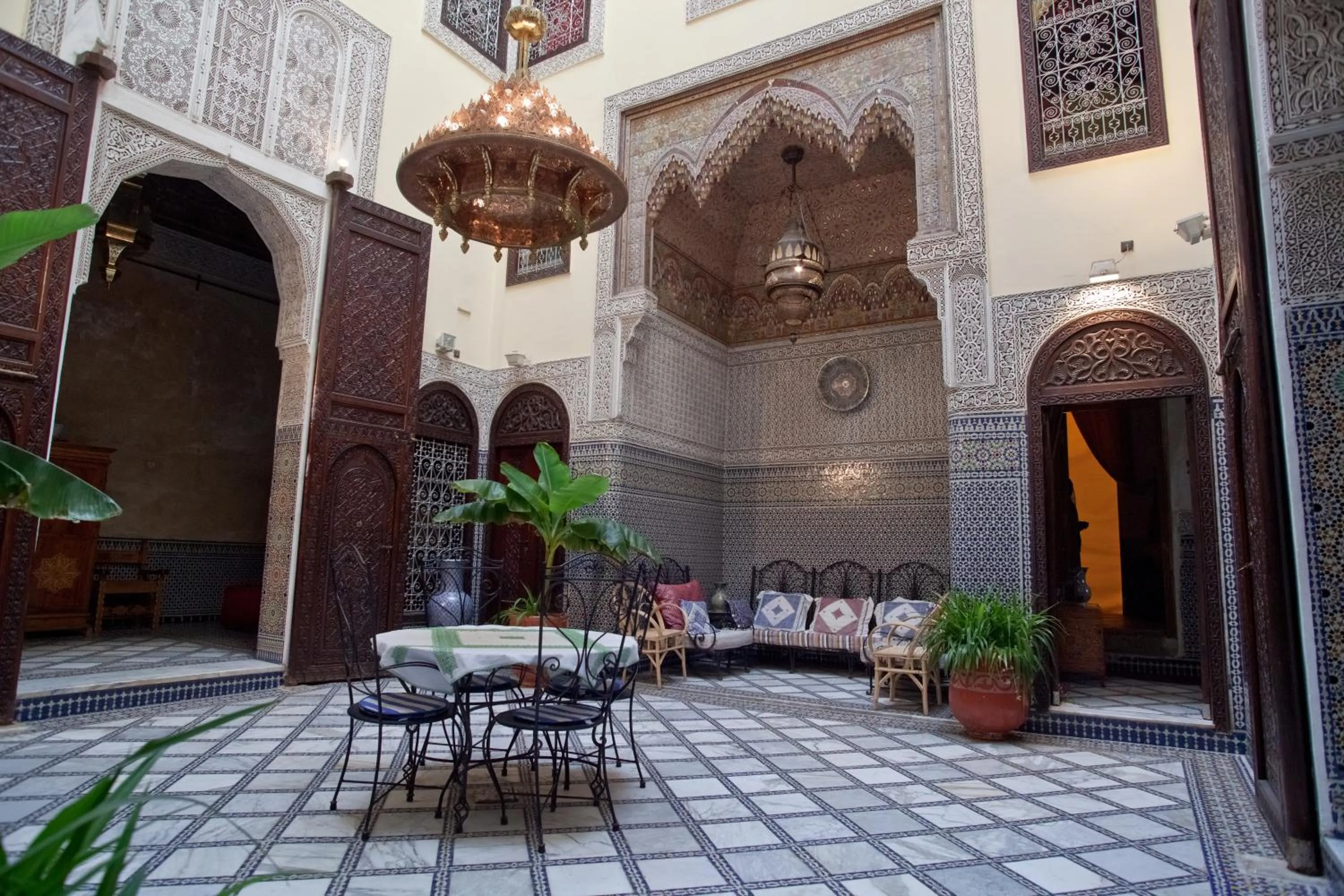 Patio in Riad Fes Palacete