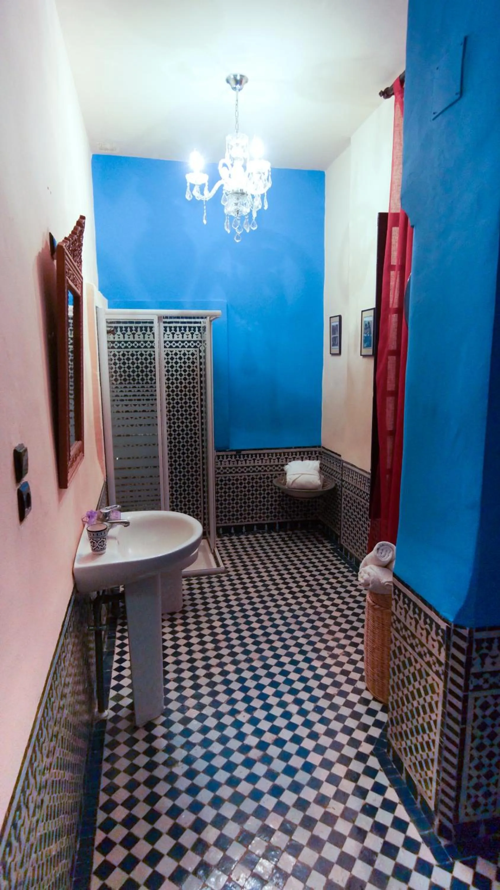 Bathroom in Riad Fes Palacete