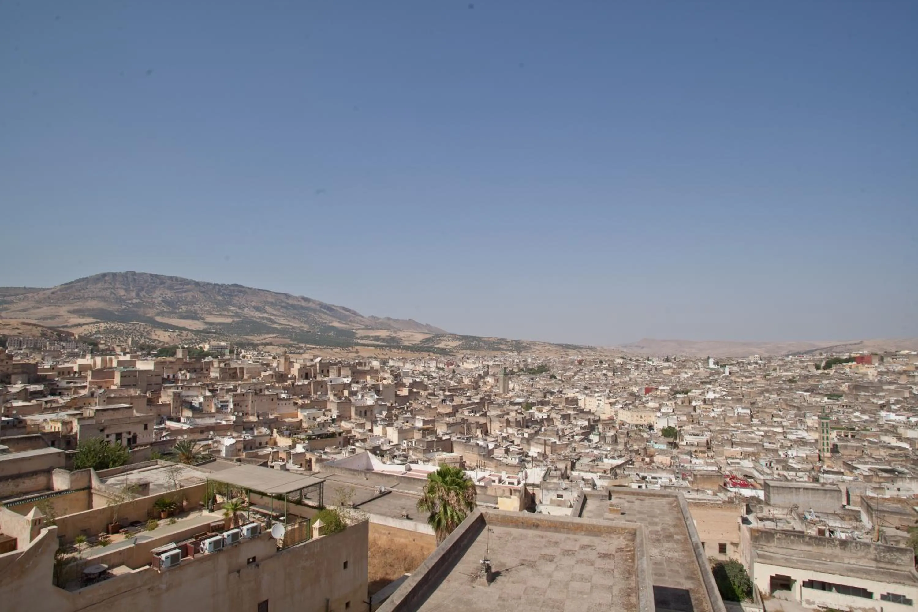 Bird's eye view in Riad Fes Palacete