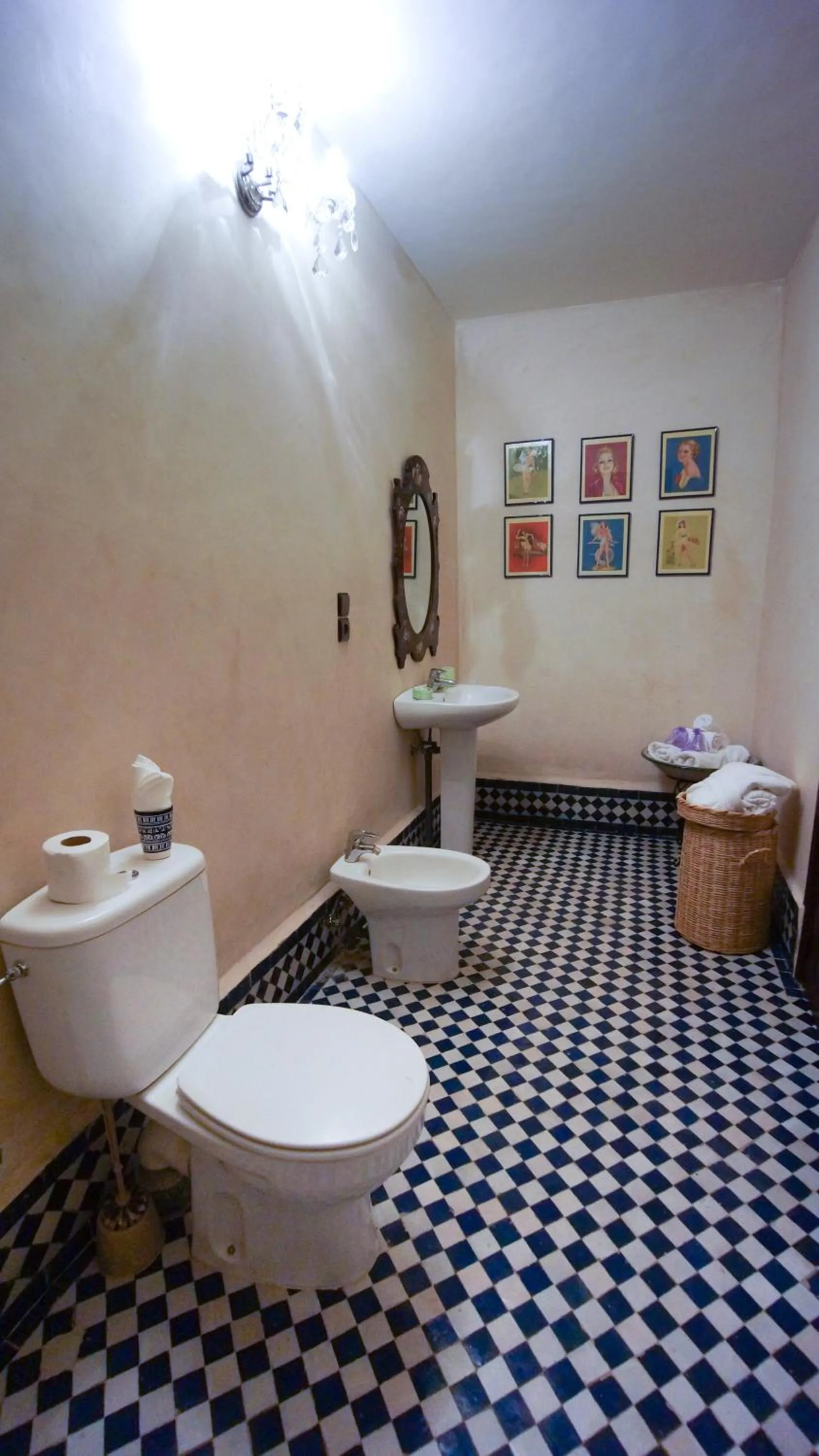 Bathroom in Riad Fes Palacete