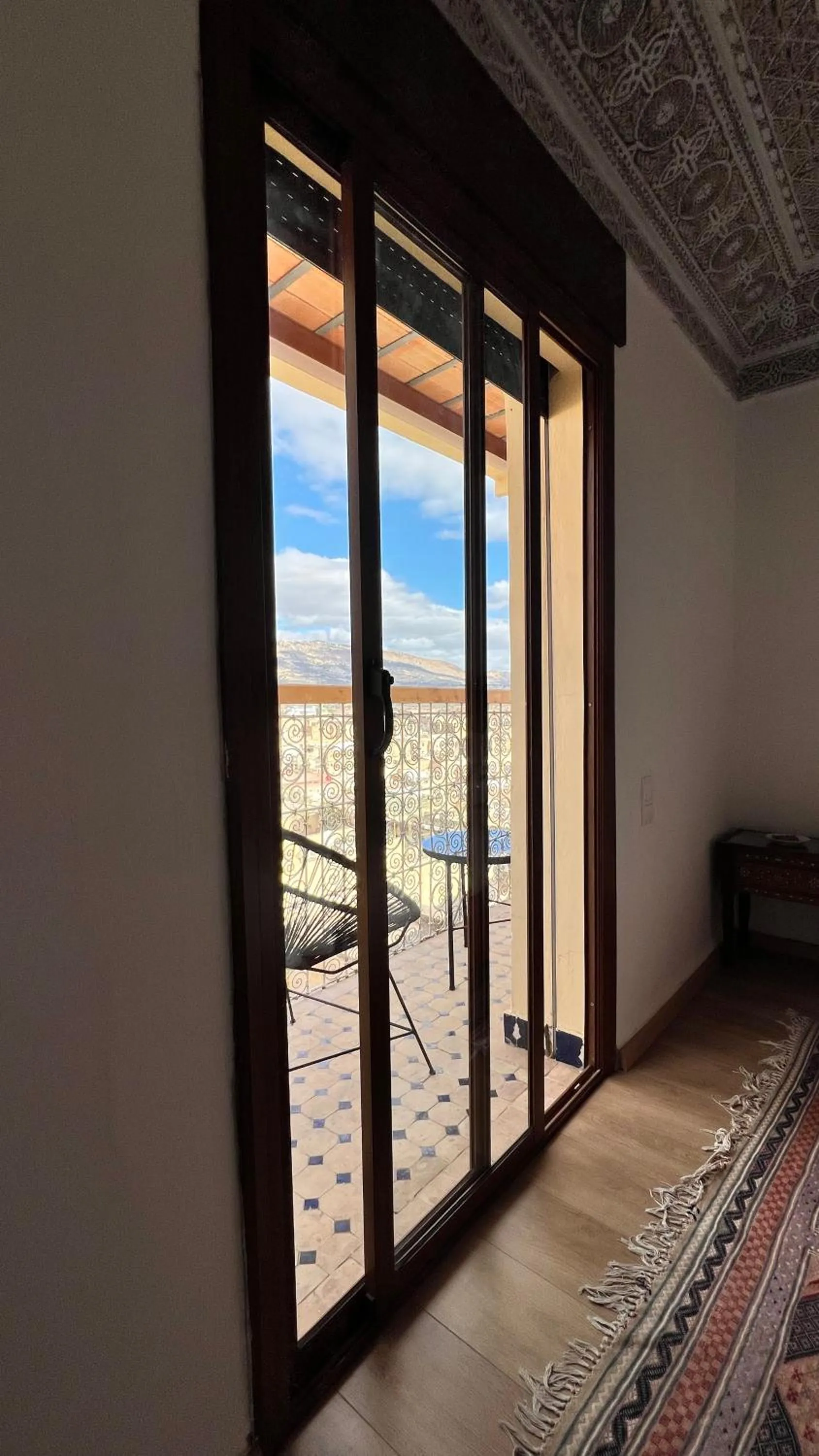 Balcony/Terrace in Riad Fes Palacete