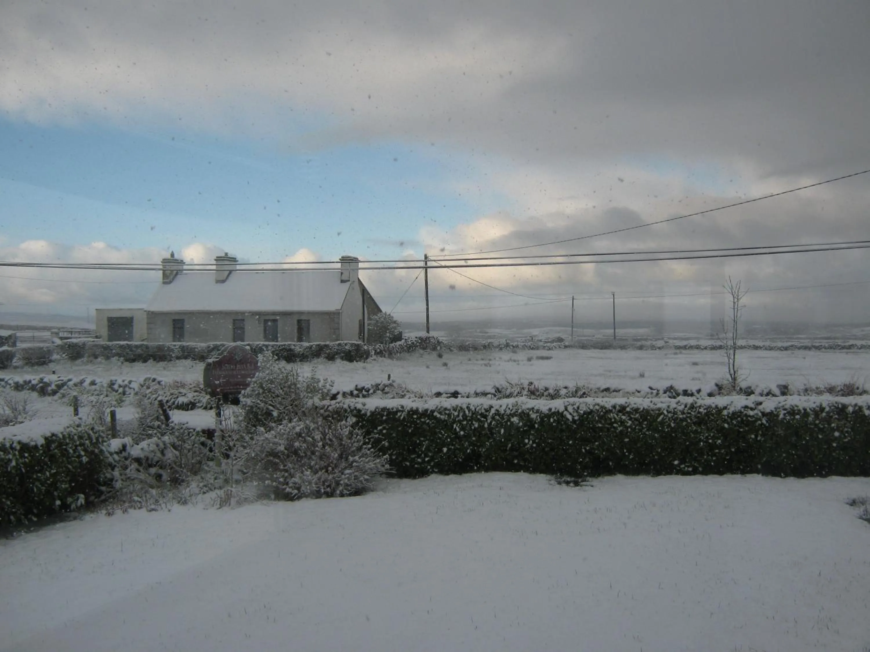 Winter in Slieve Elva B&B