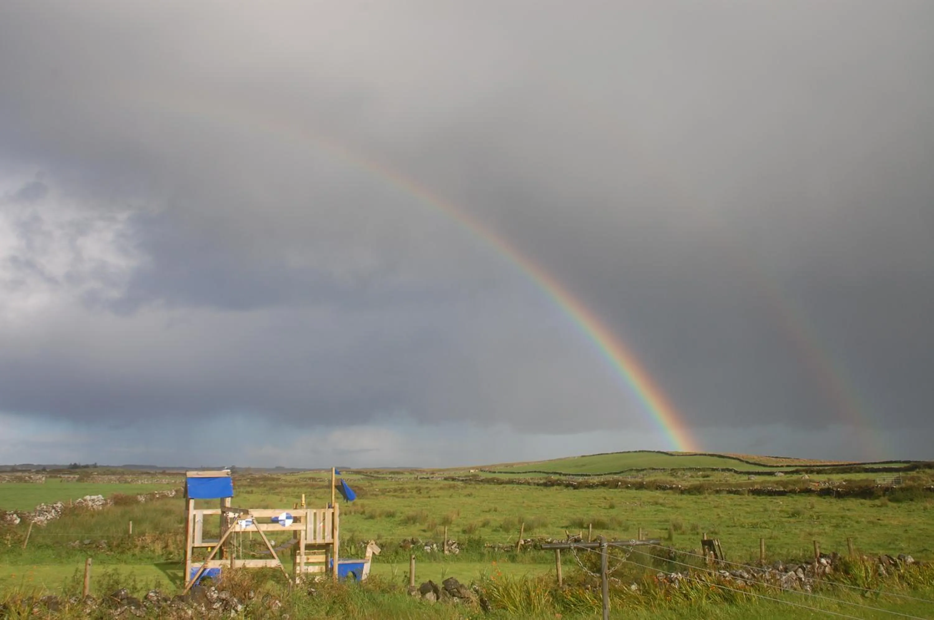 Natural landscape in Slieve Elva B&B