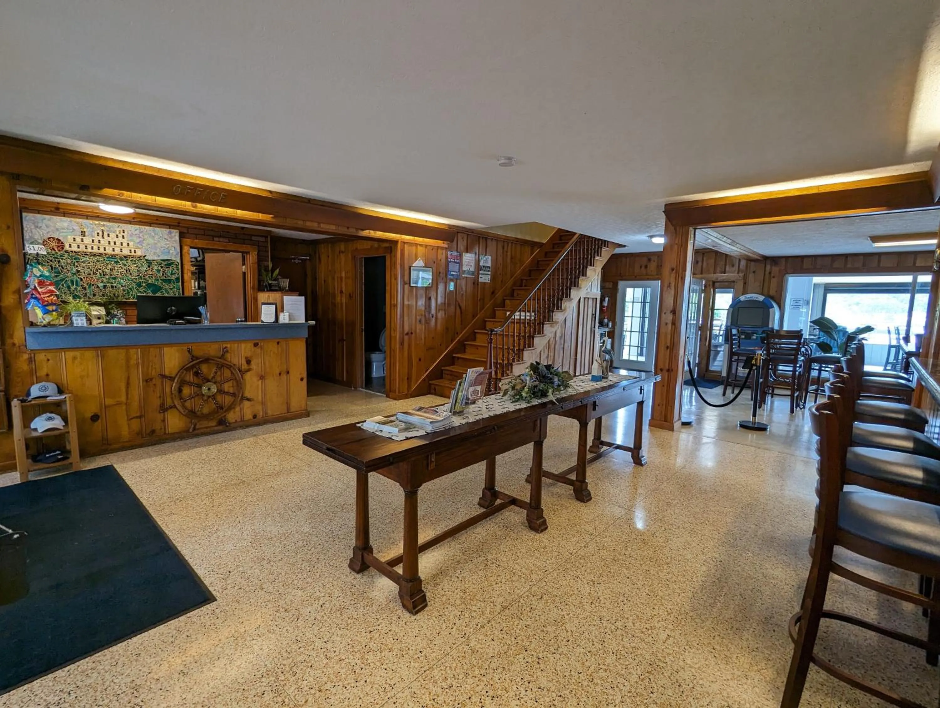 Lobby or reception in Riverboat Inn & Suites