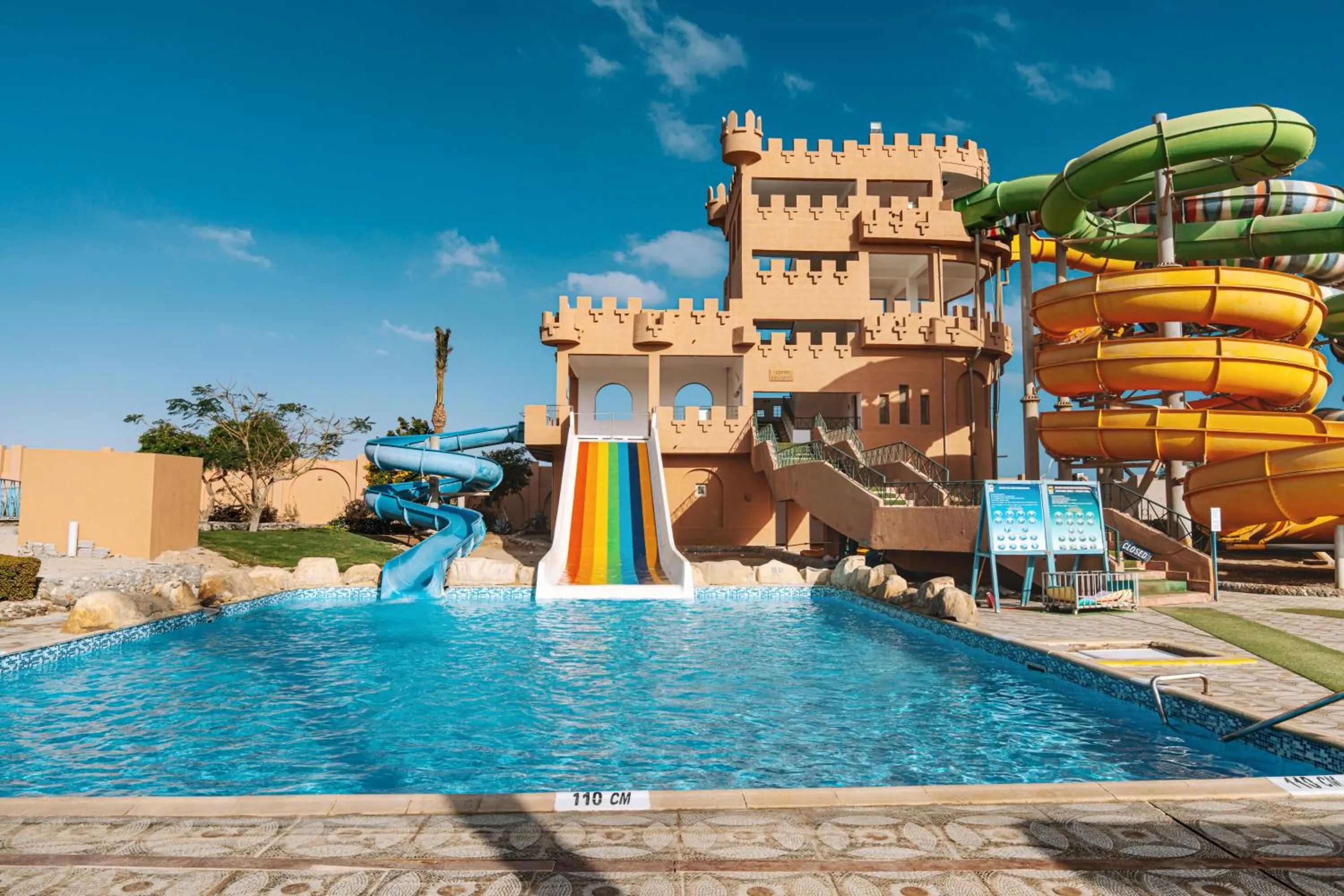 Aqua park in Sentido Akassia Beach