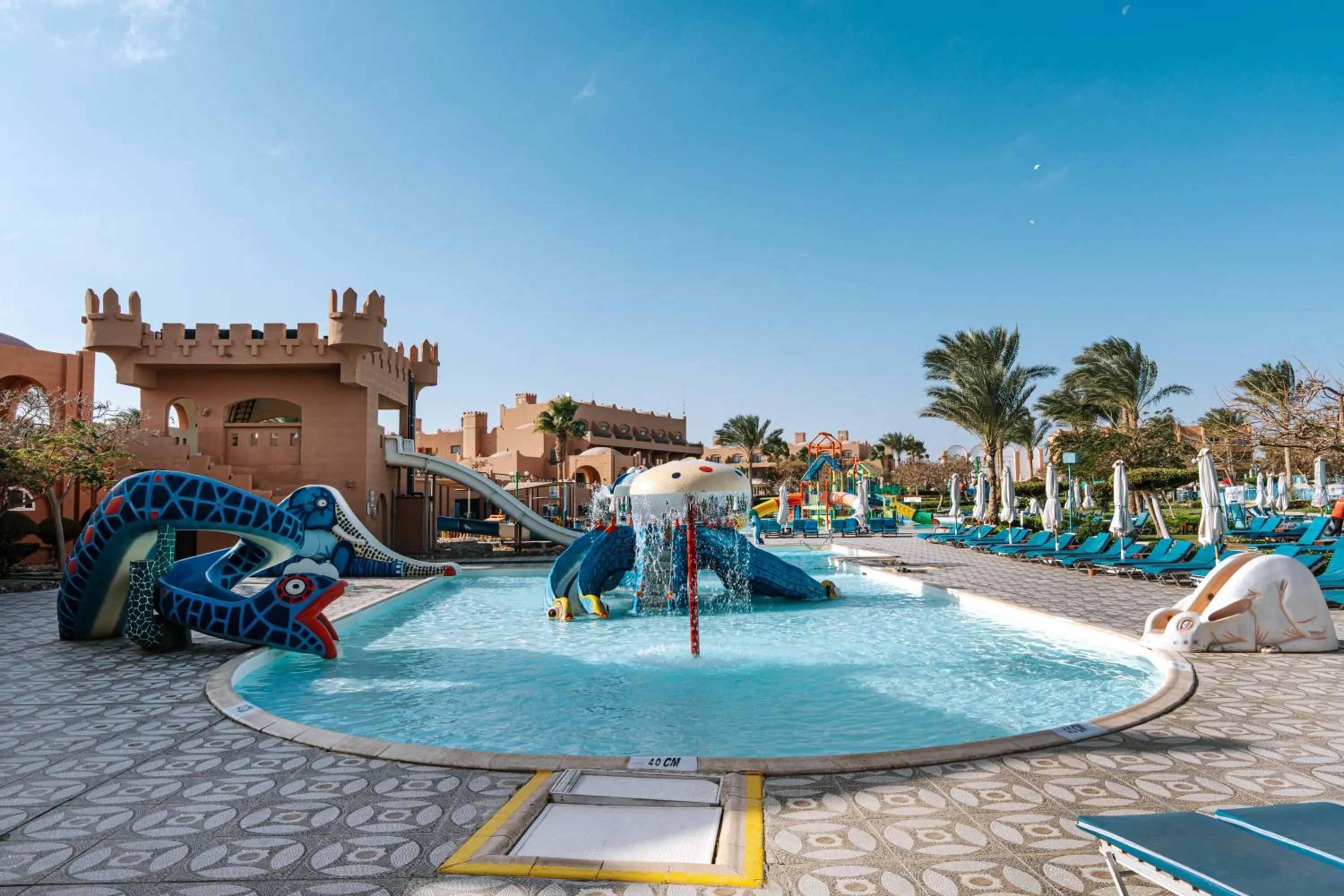 Aqua park in Sentido Akassia Beach