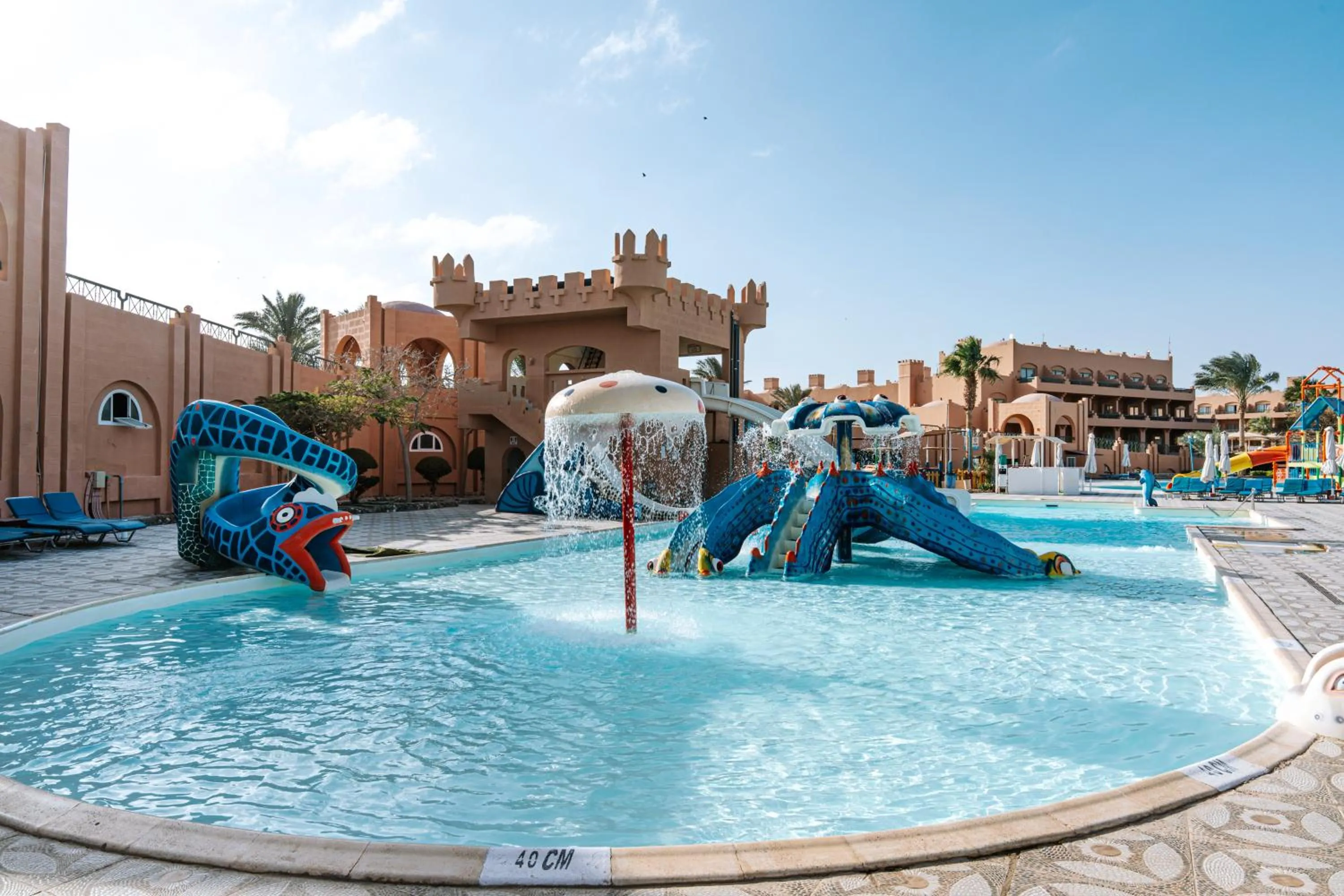 Aqua park in Sentido Akassia Beach