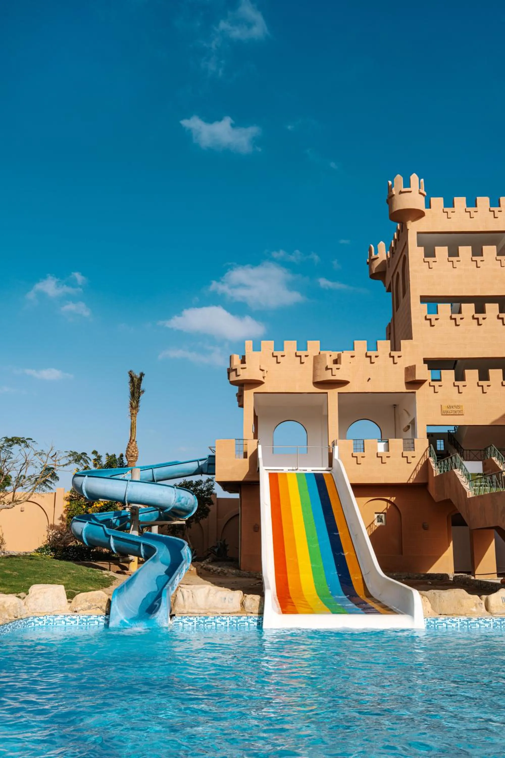 Aqua park in Sentido Akassia Beach
