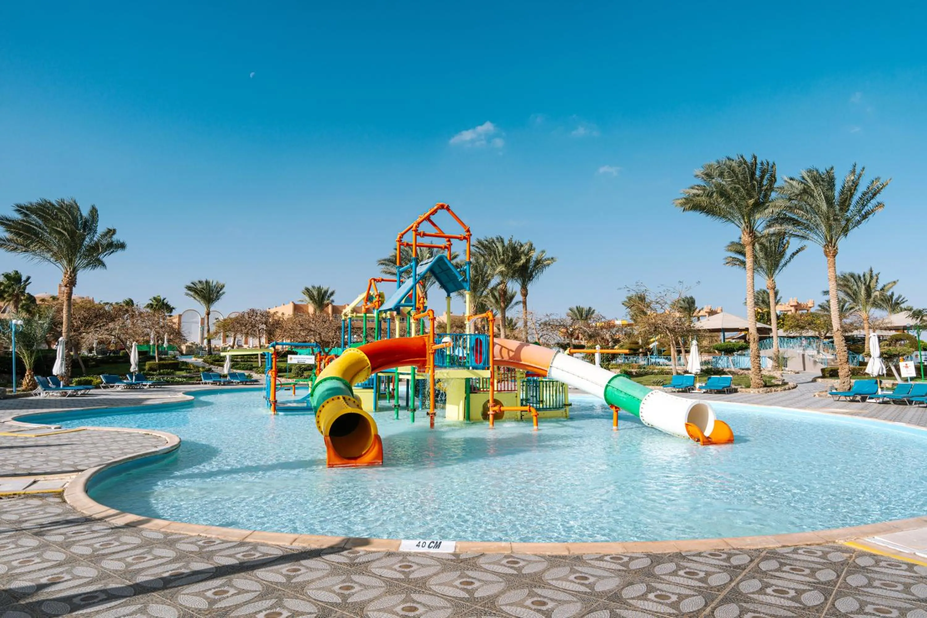 Aqua park in Sentido Akassia Beach
