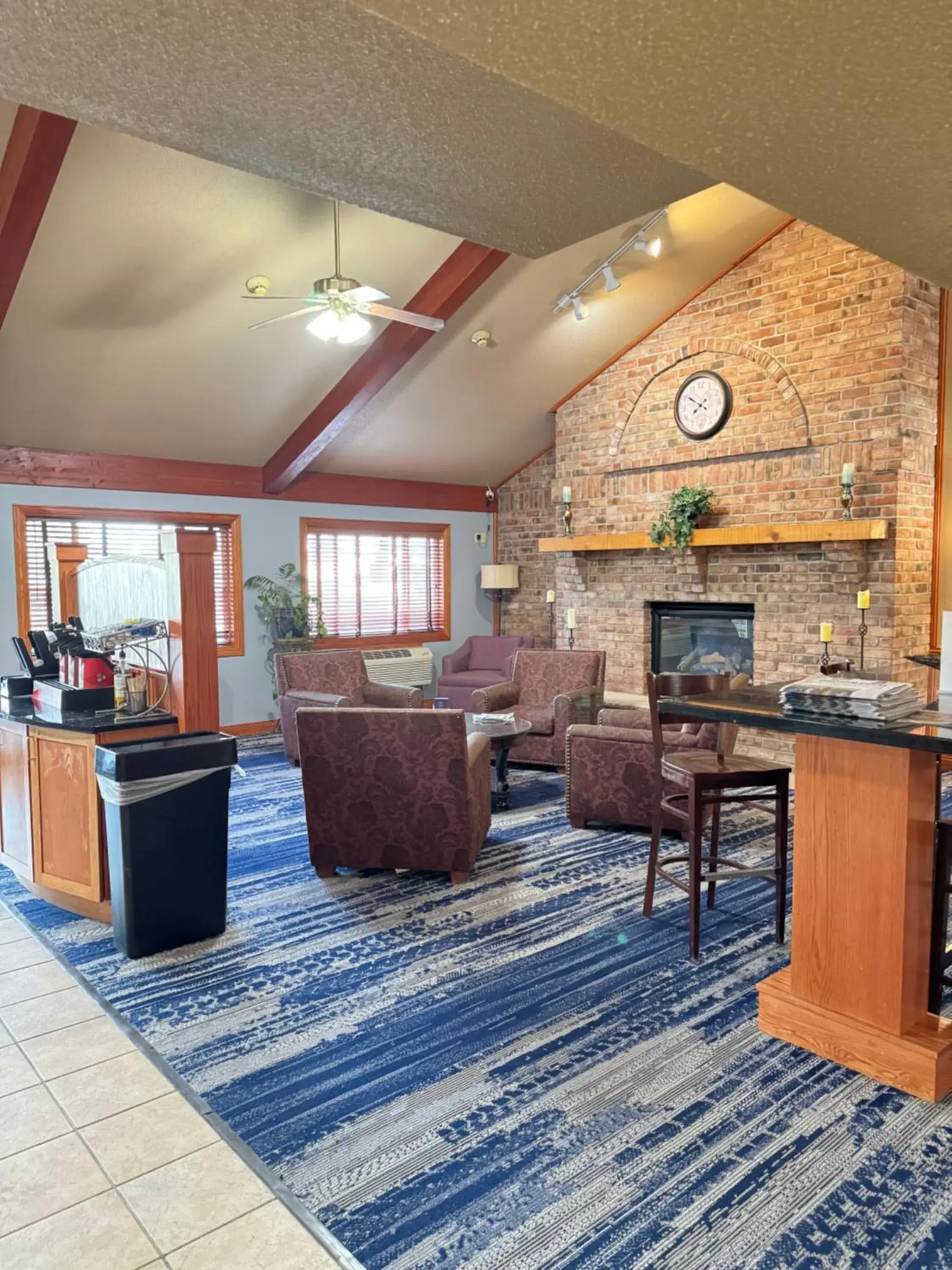 Lobby or reception in AmericInn by Wyndham Baldwin Lobby or reception in AmericInn by Wyndham Baldwin