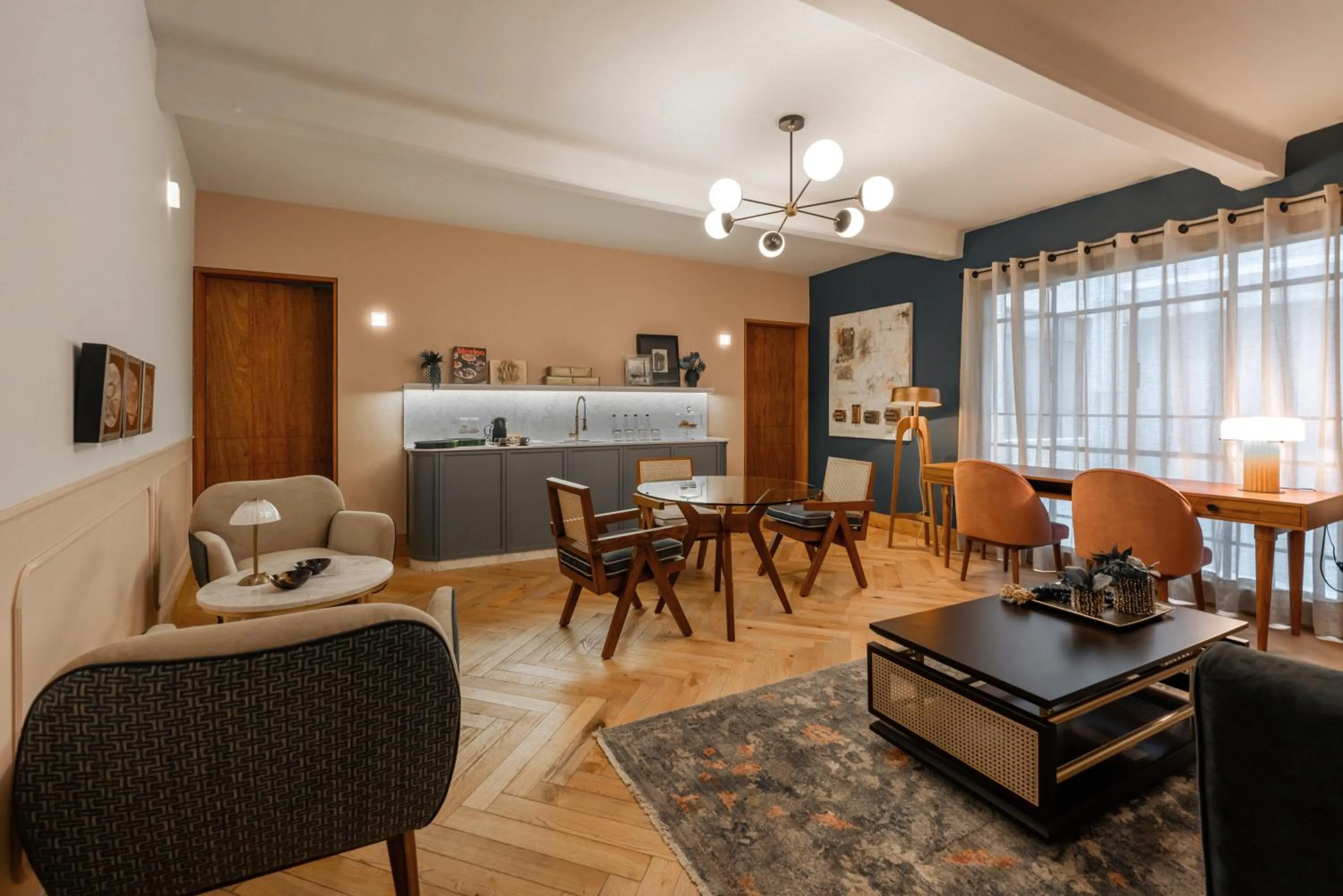 Communal lounge/ TV room in Casa Altata Hotel Boutique