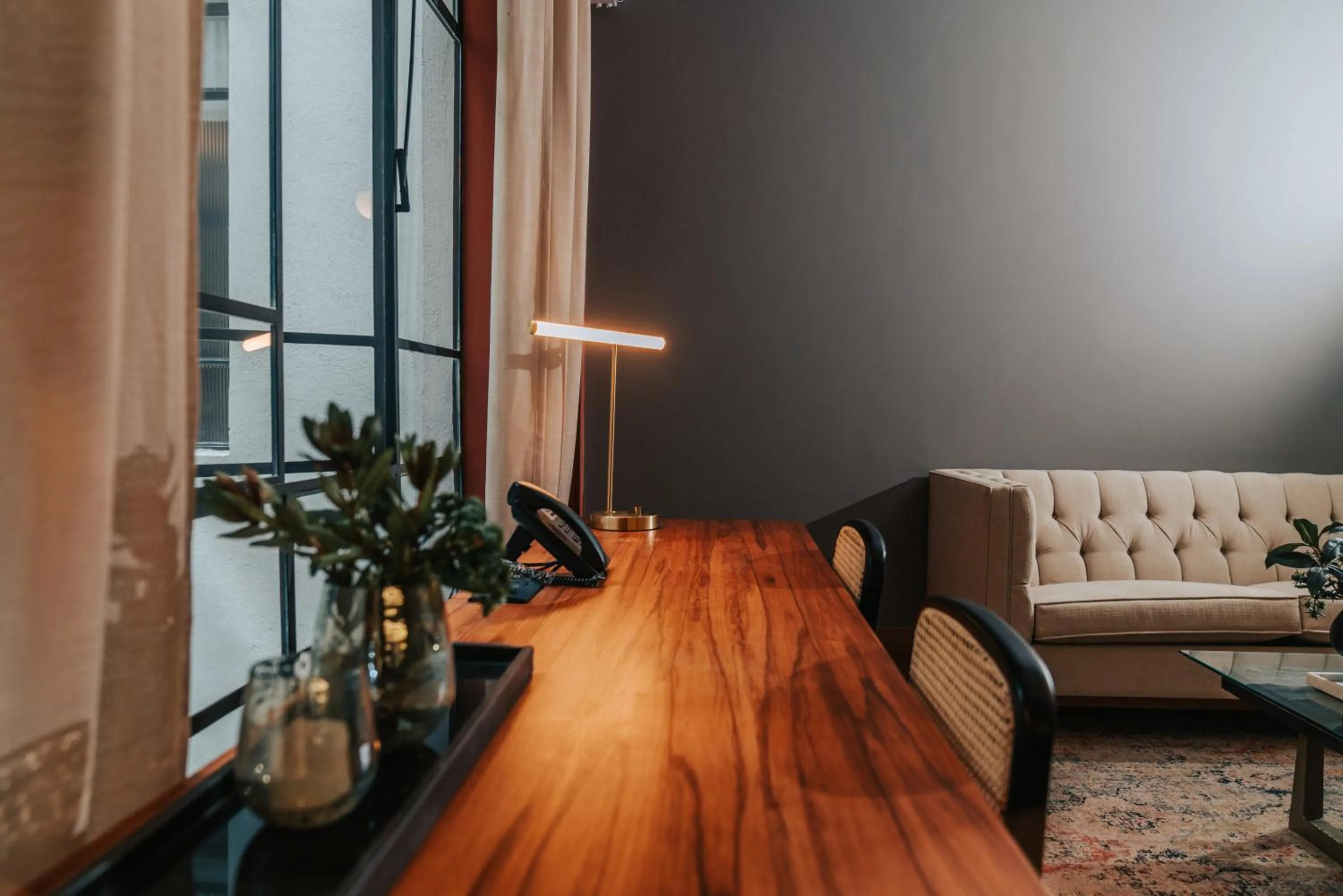 Living room in Casa Altata Hotel Boutique