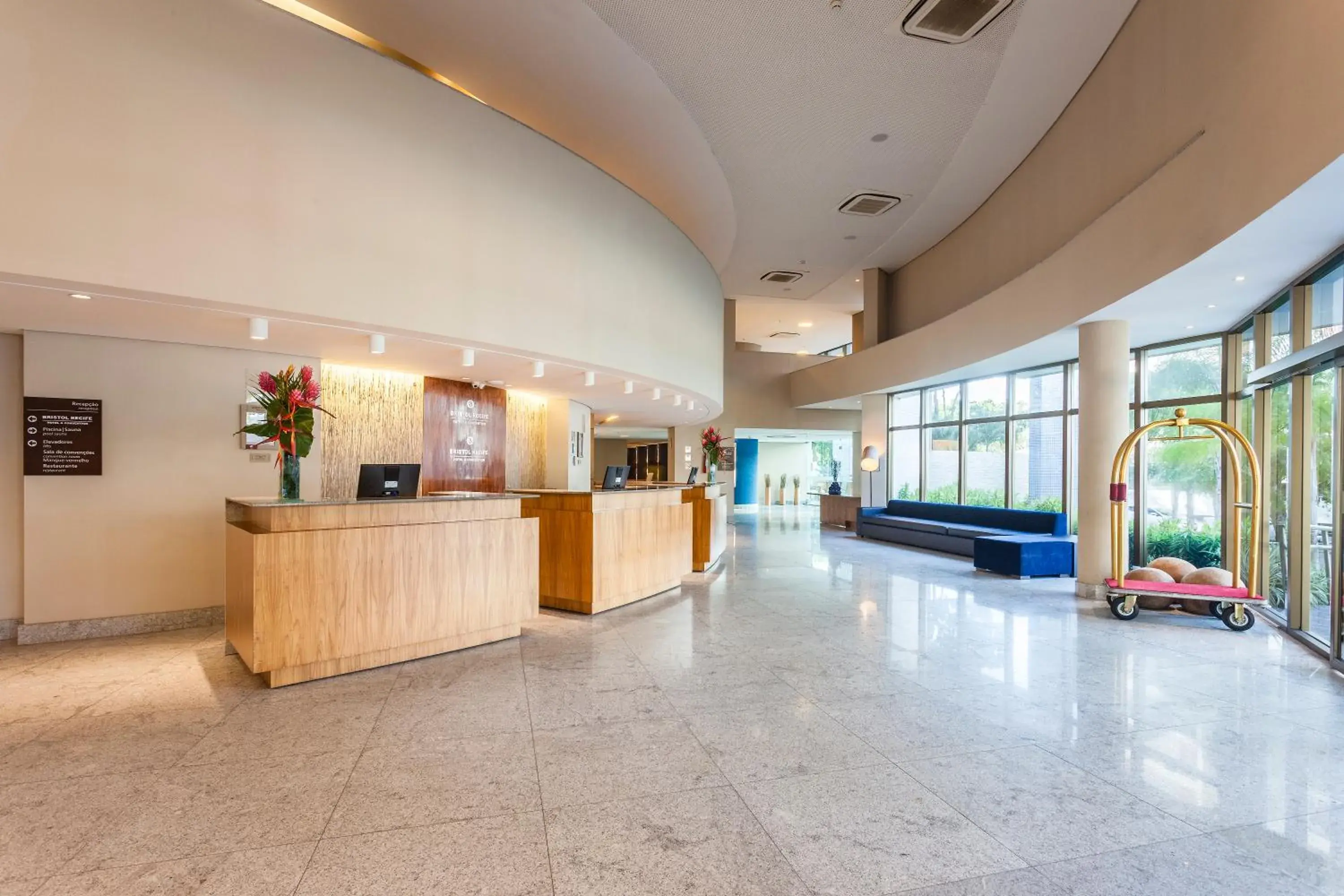 Lobby or reception in Beach Class Convention By Hôm Lobby or reception in Beach Class Convention By Hôm