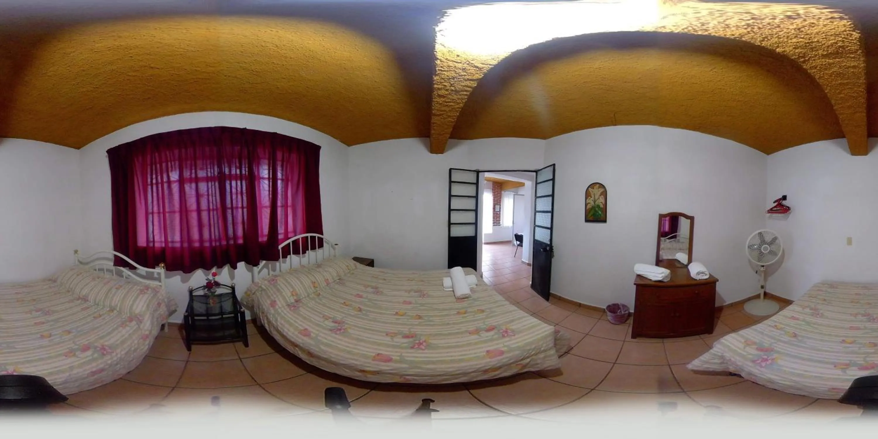 Bed in Posada Cuallicochi