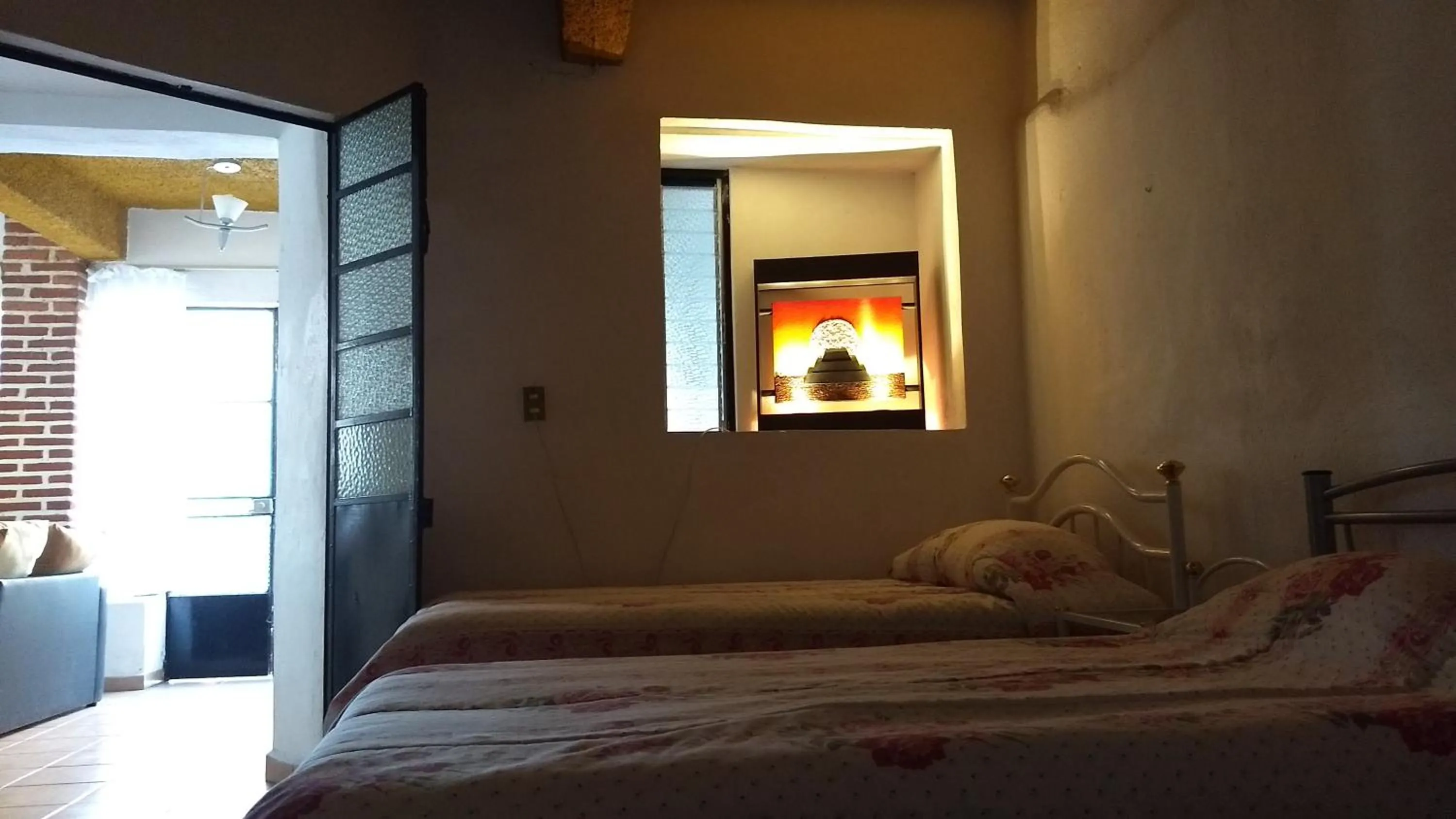 Bed in Posada Cuallicochi