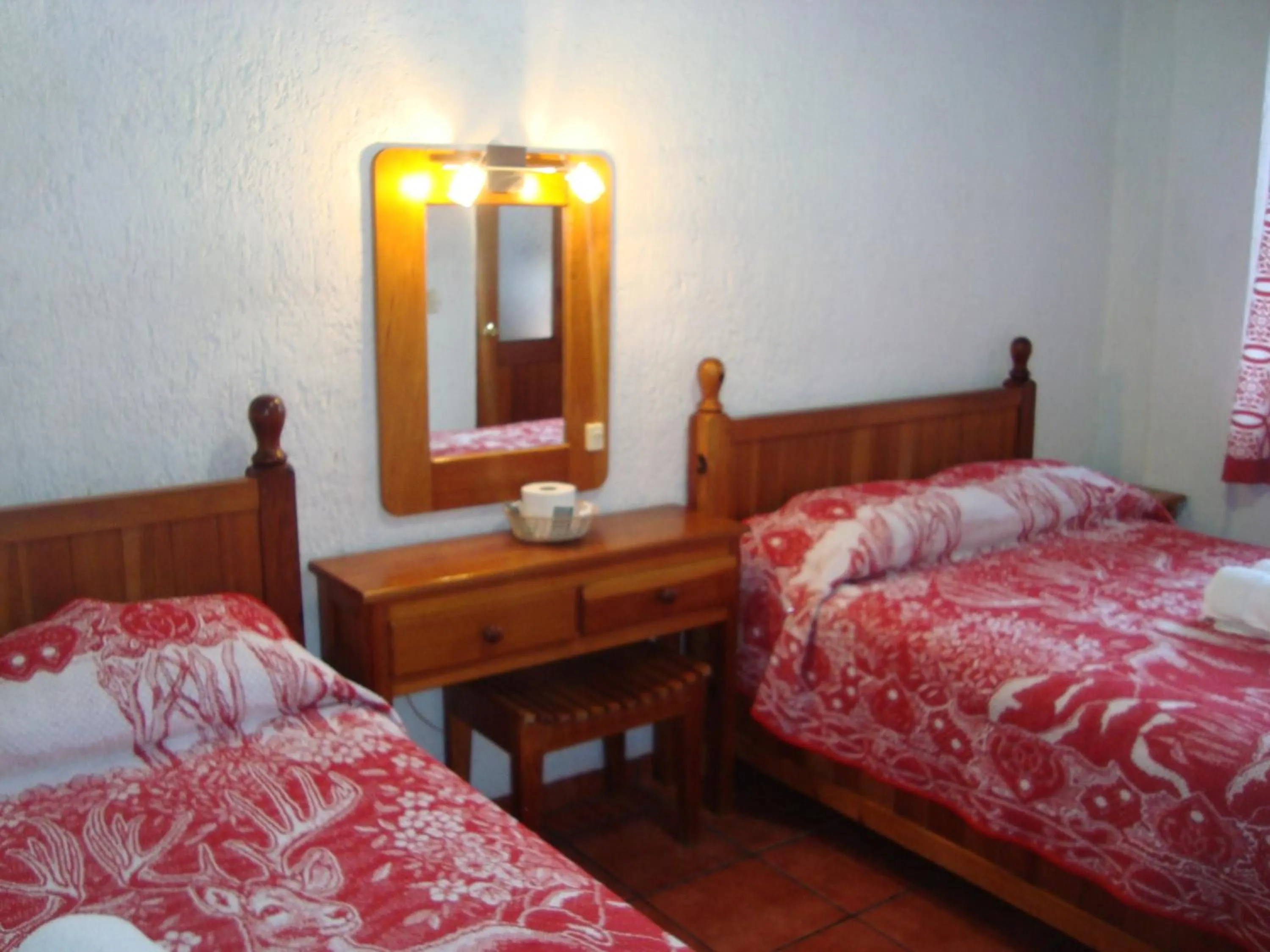 Bed in Posada Cuallicochi