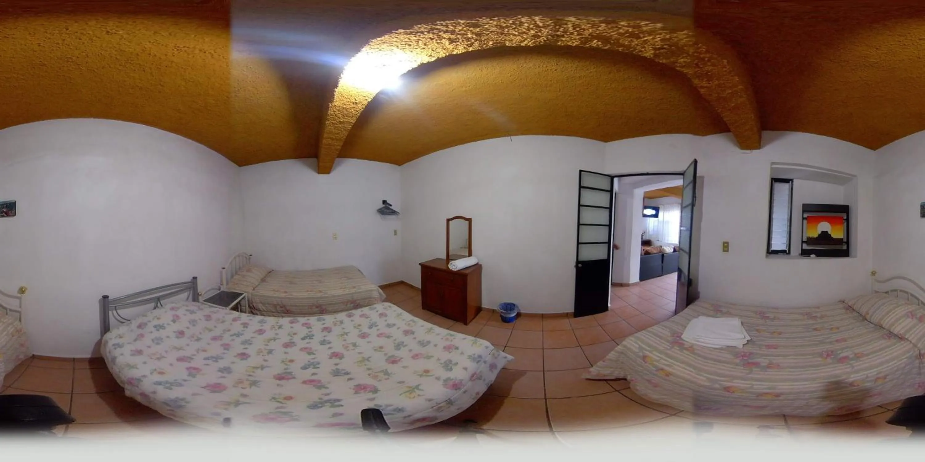 Bed in Posada Cuallicochi