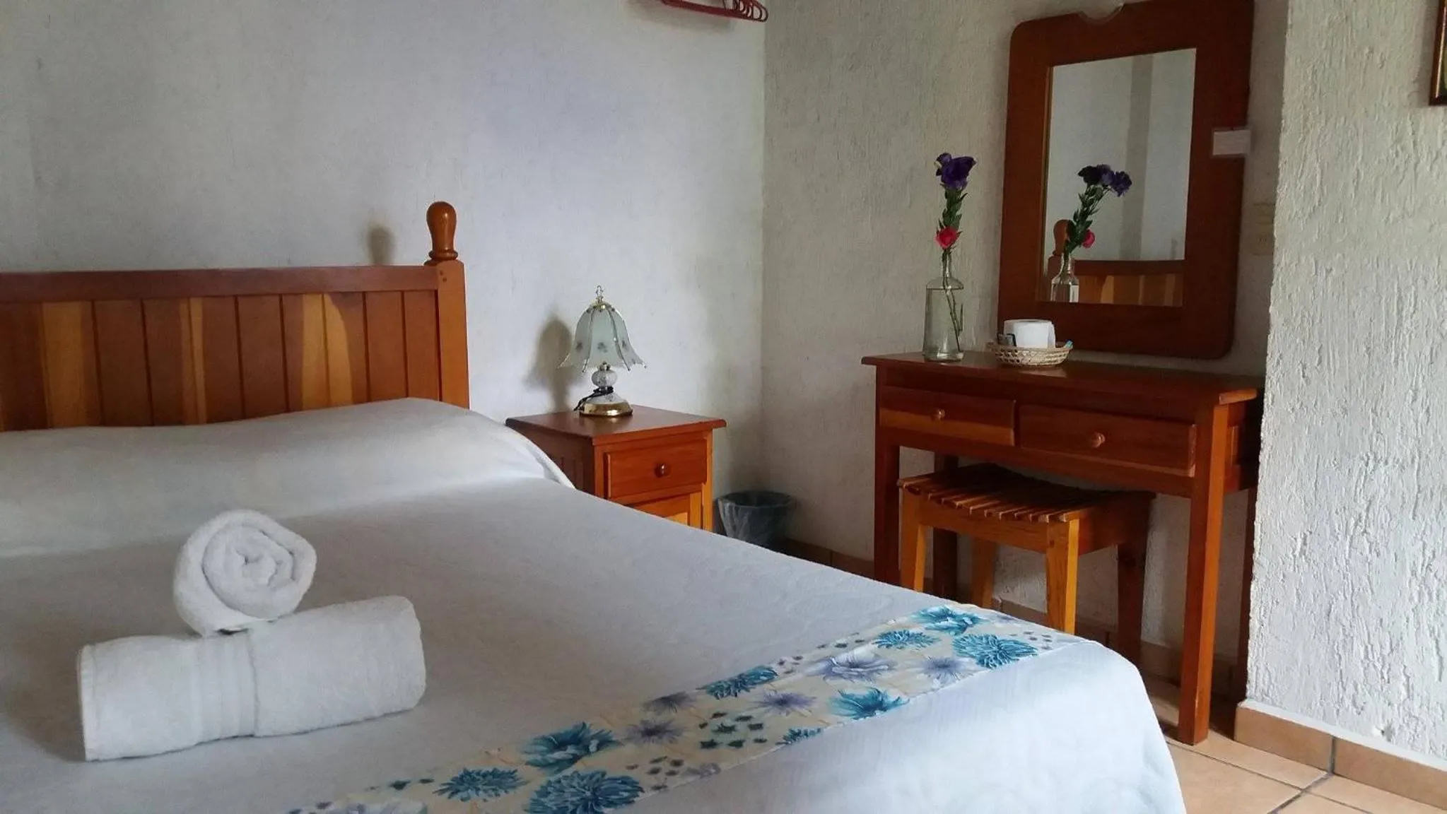 Bed in Posada Cuallicochi