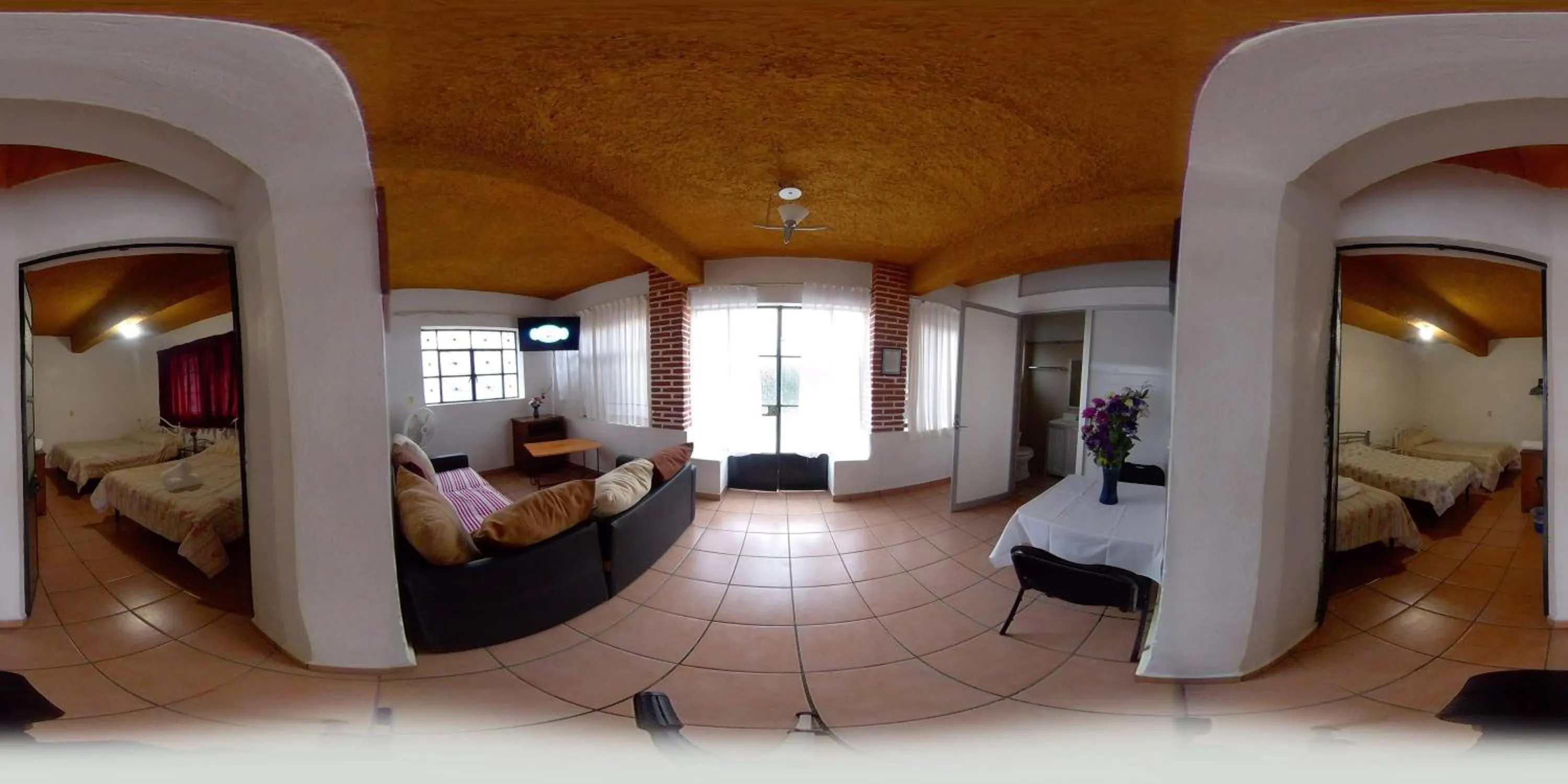 Bed in Posada Cuallicochi