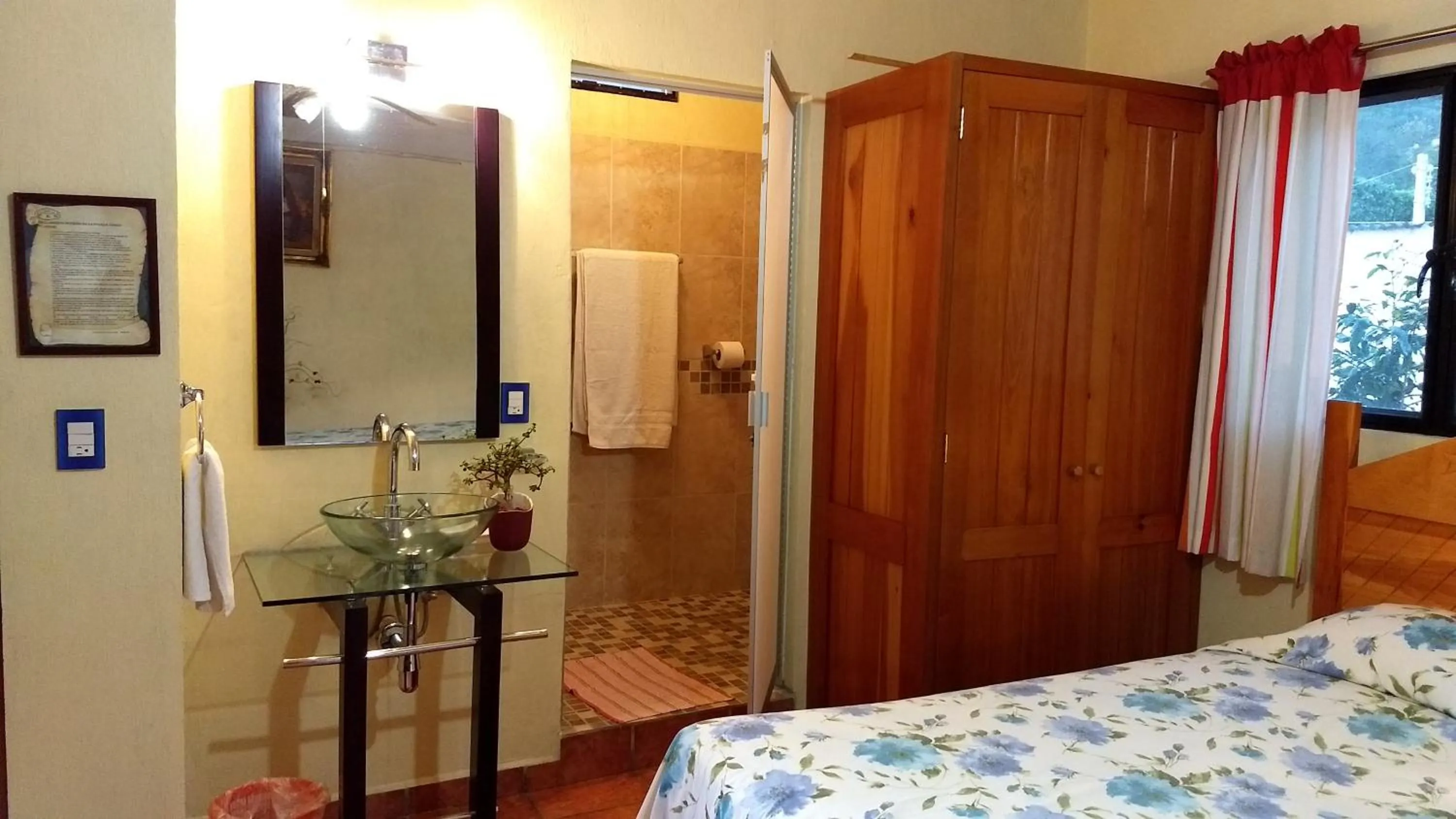 Bed in Posada Cuallicochi