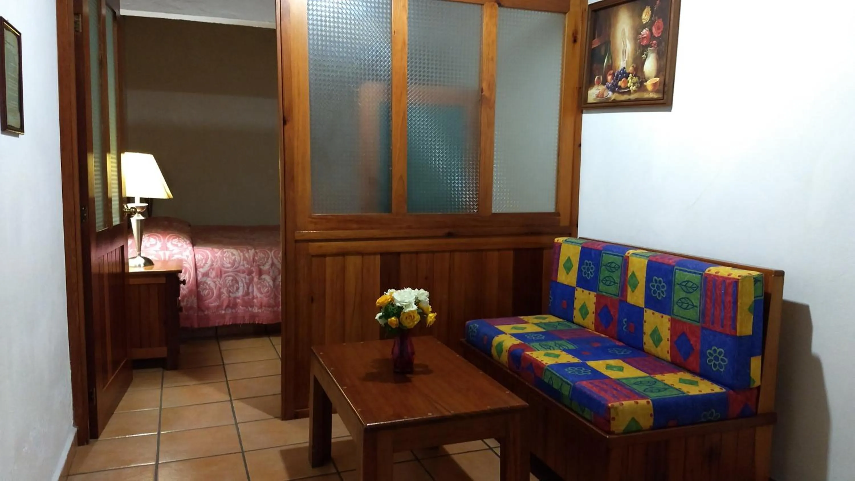 Bed in Posada Cuallicochi