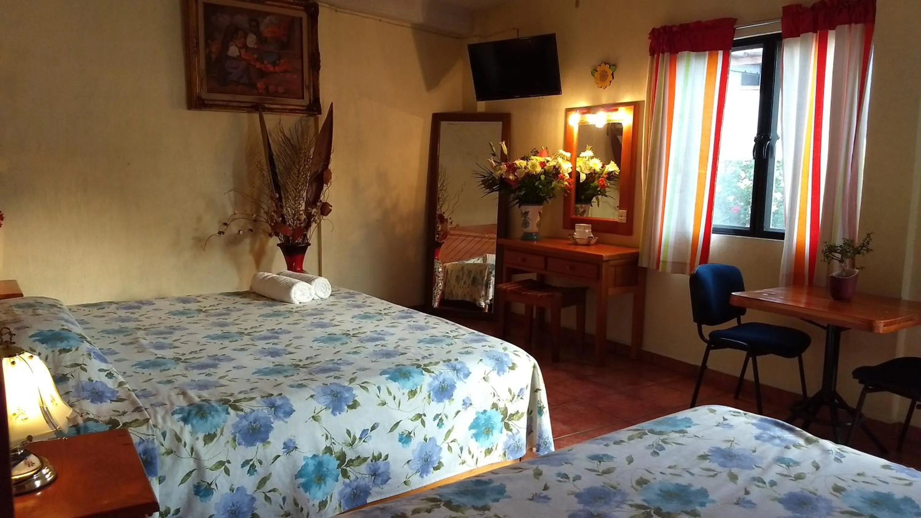 Bed in Posada Cuallicochi