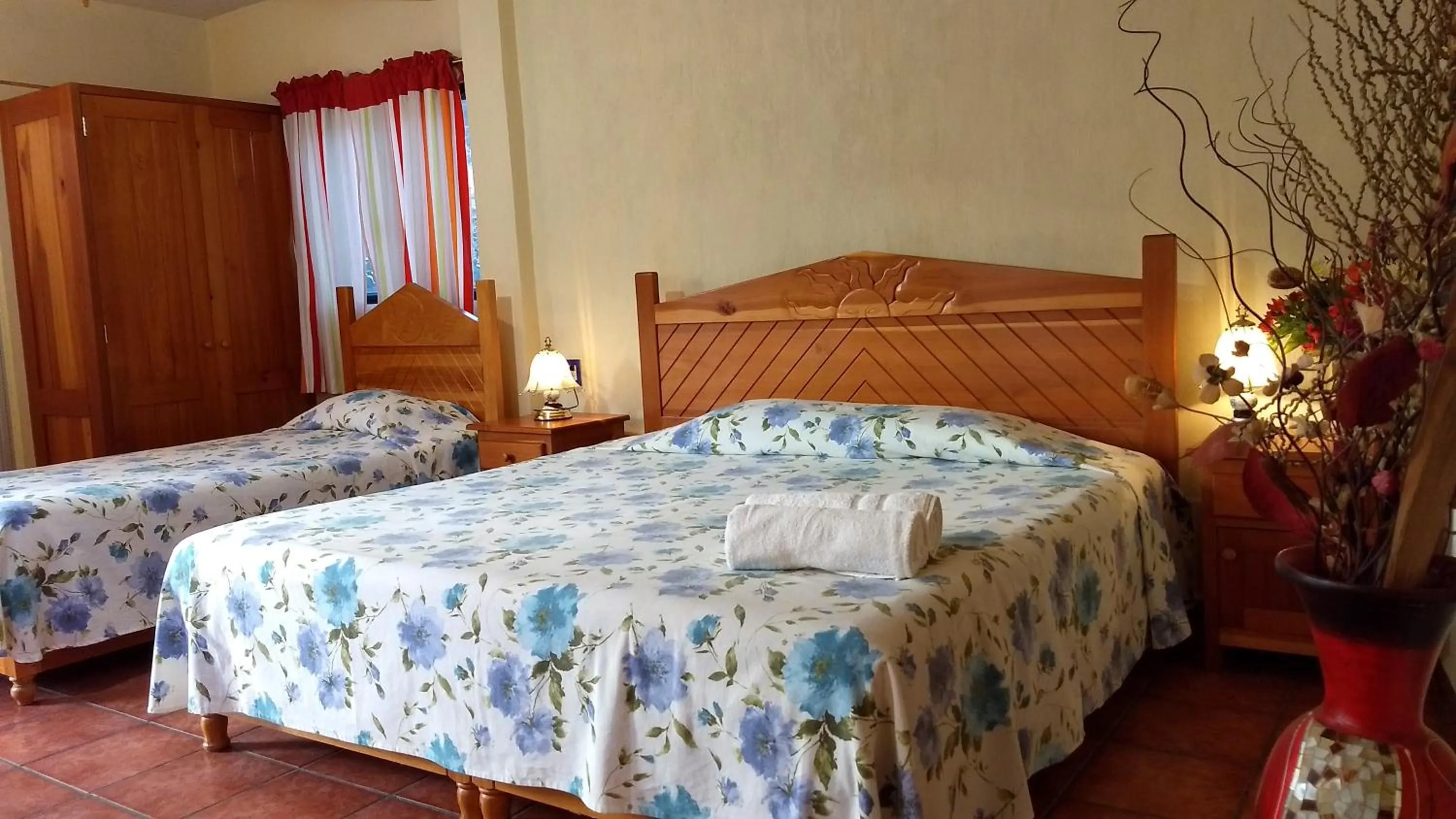 Bed in Posada Cuallicochi