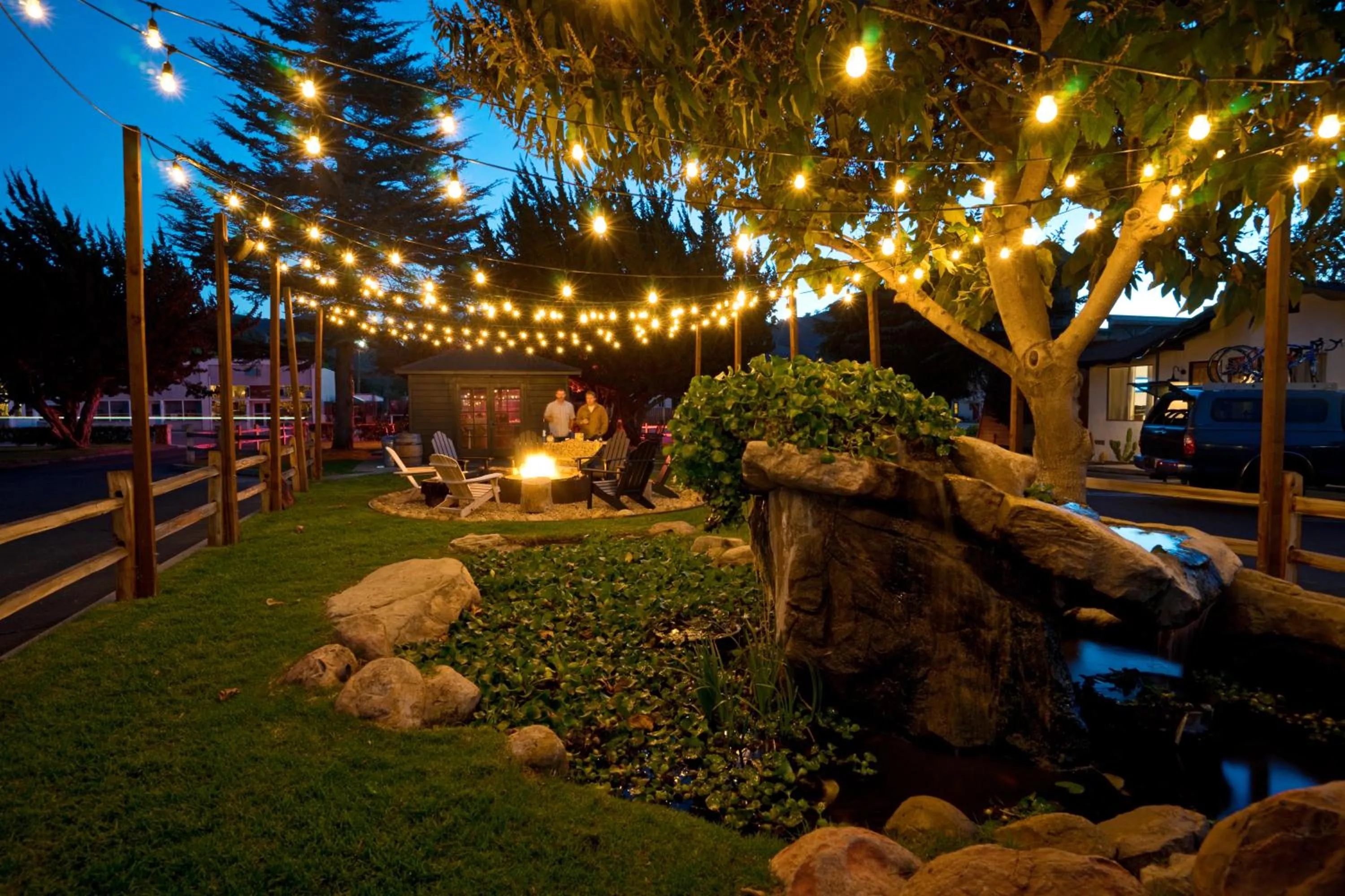 Garden in Alamo Motel