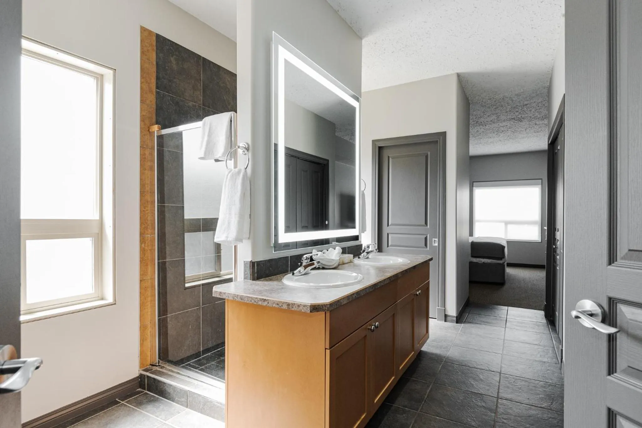 Shower in Premier Residence - Fort McMurray