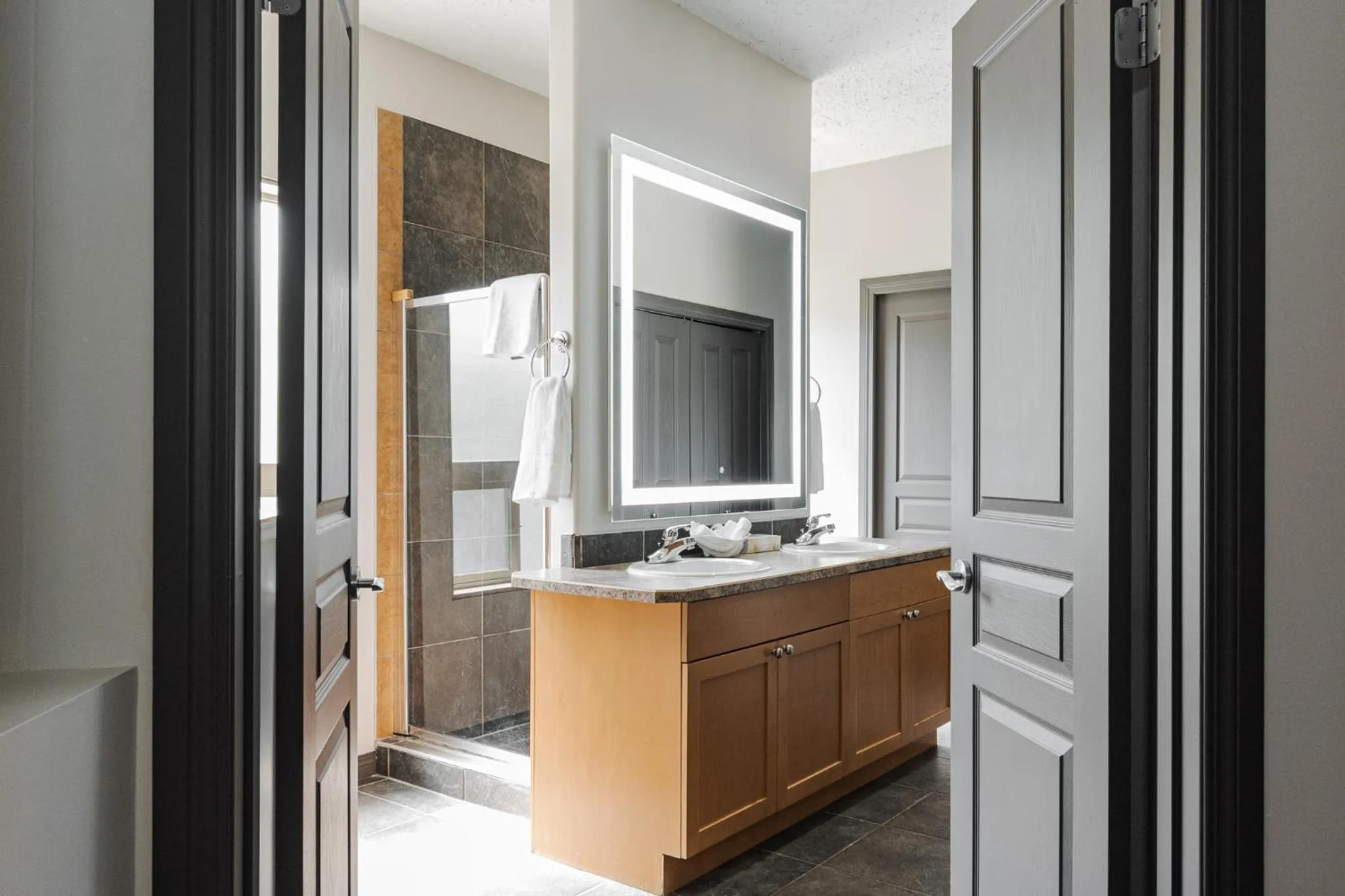 Shower in Premier Residence - Fort McMurray