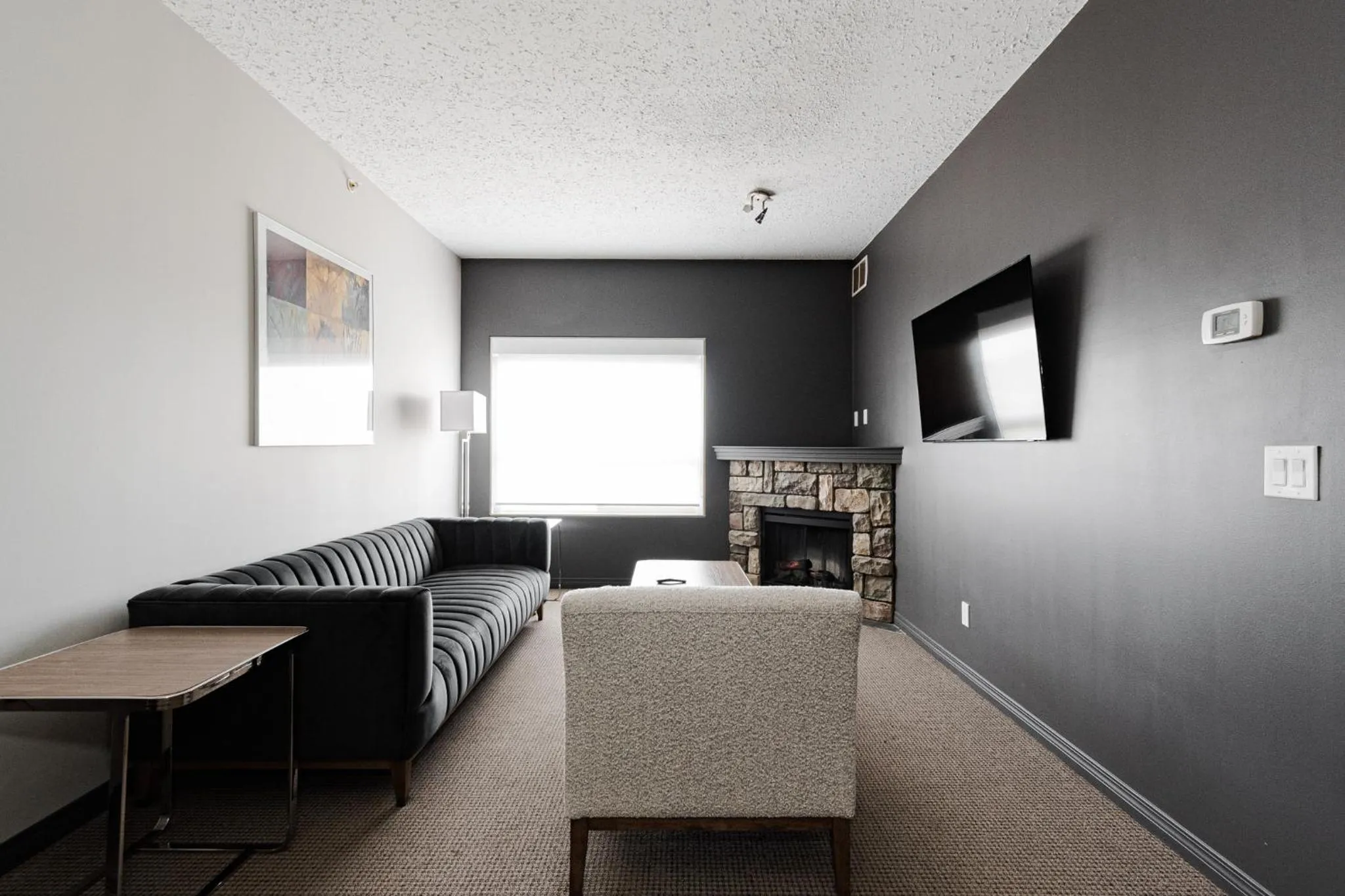 Living room in Premier Residence - Fort McMurray