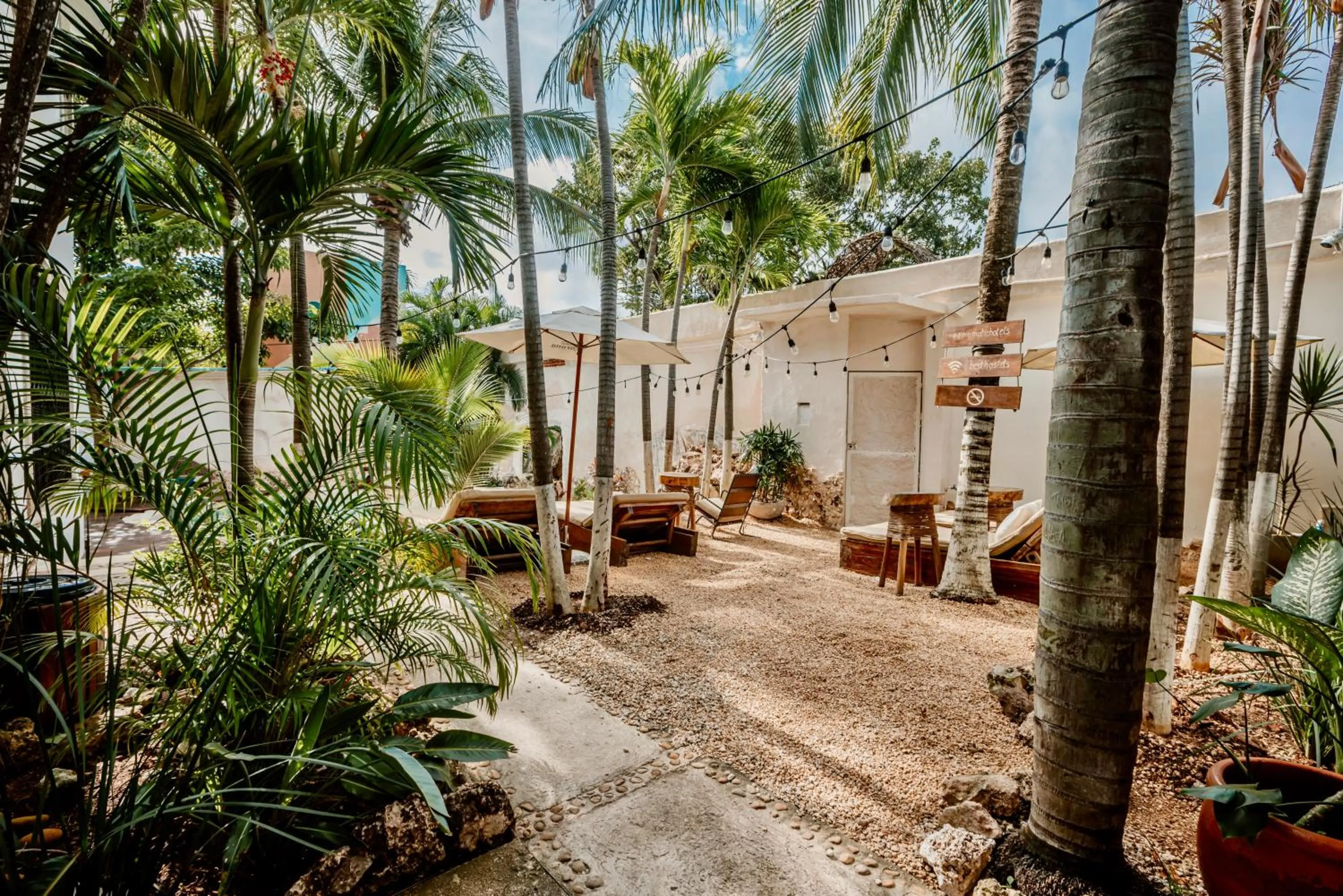 Patio in Mezcal Hotel