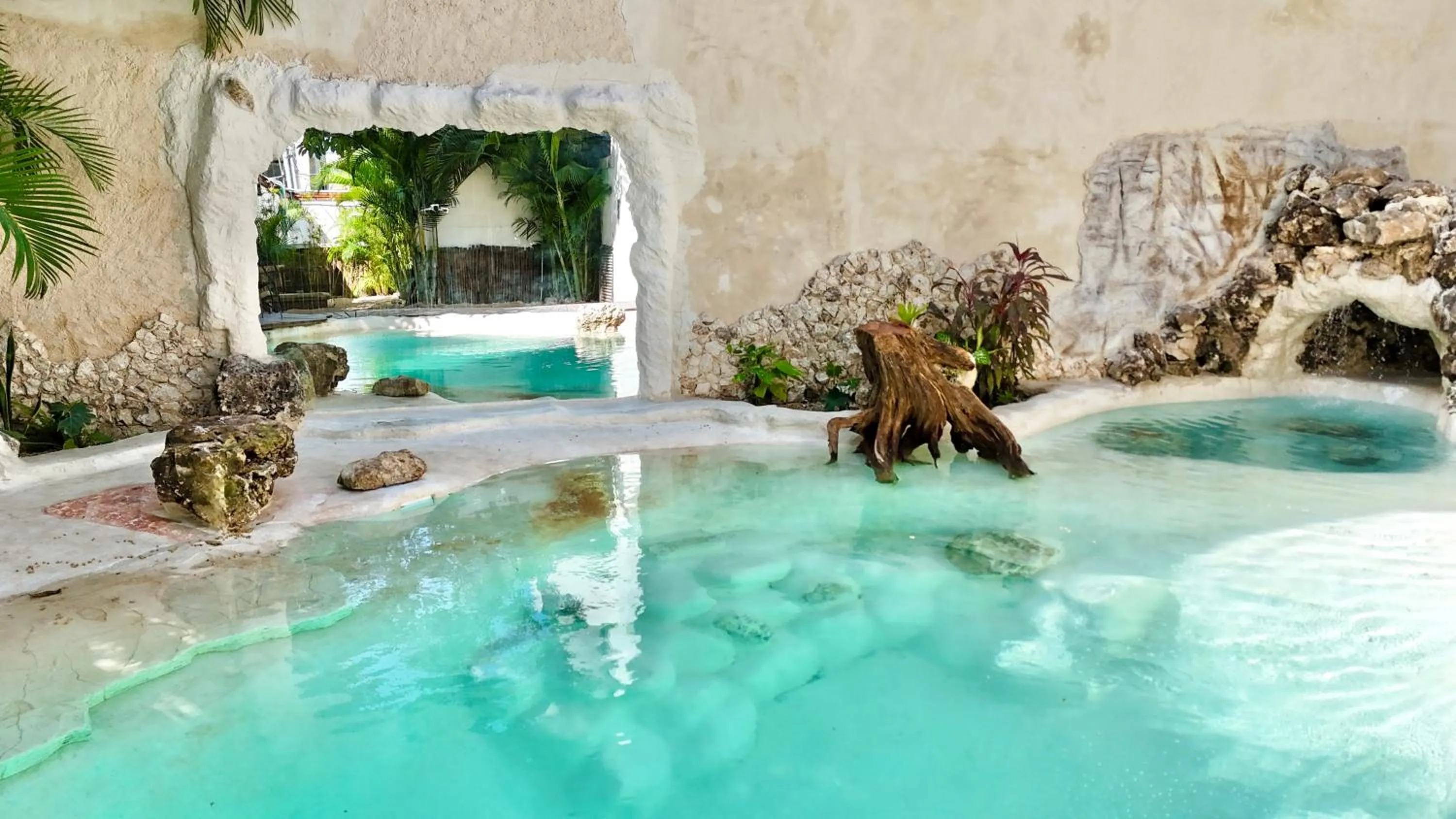 Swimming pool in Mezcal Hotel