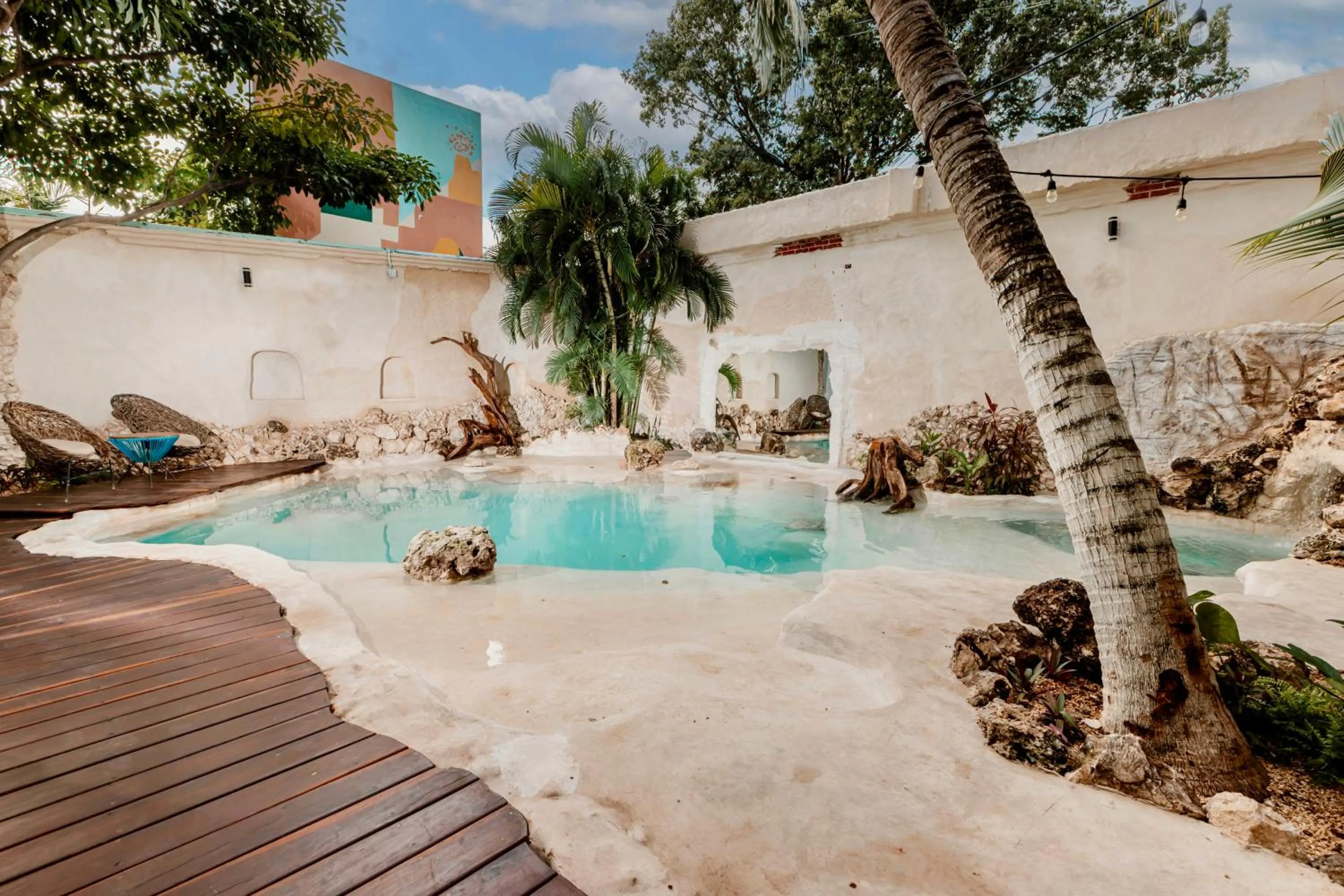 Swimming pool in Mezcal Hotel