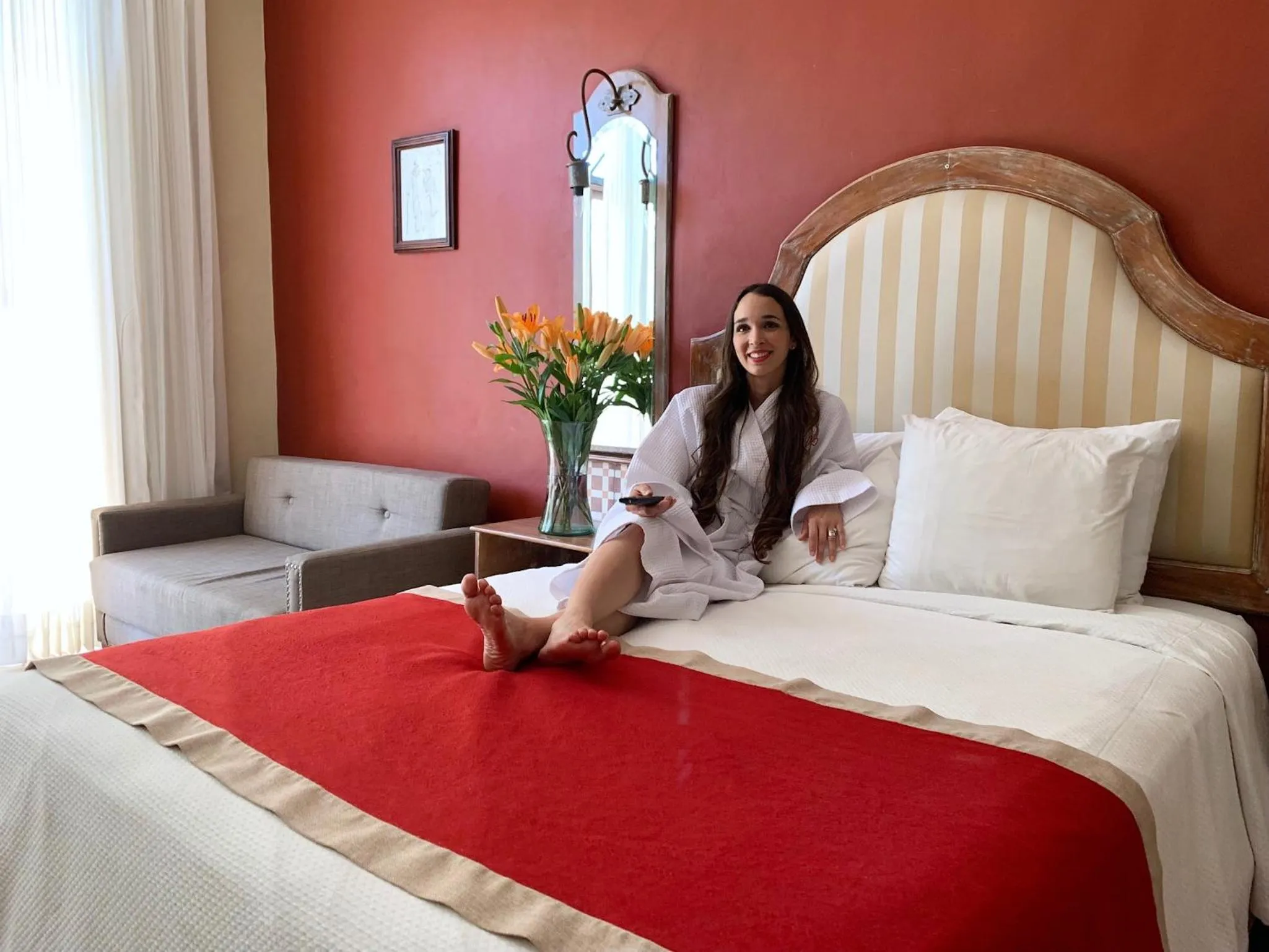 Bed in Casa Italia Luxury Guest House - Adults Only