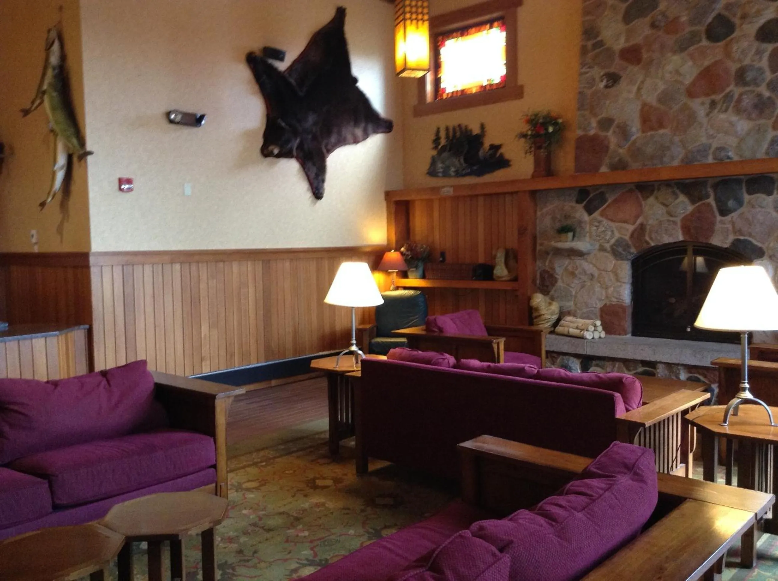 Lobby or reception in Canal Park Lodge