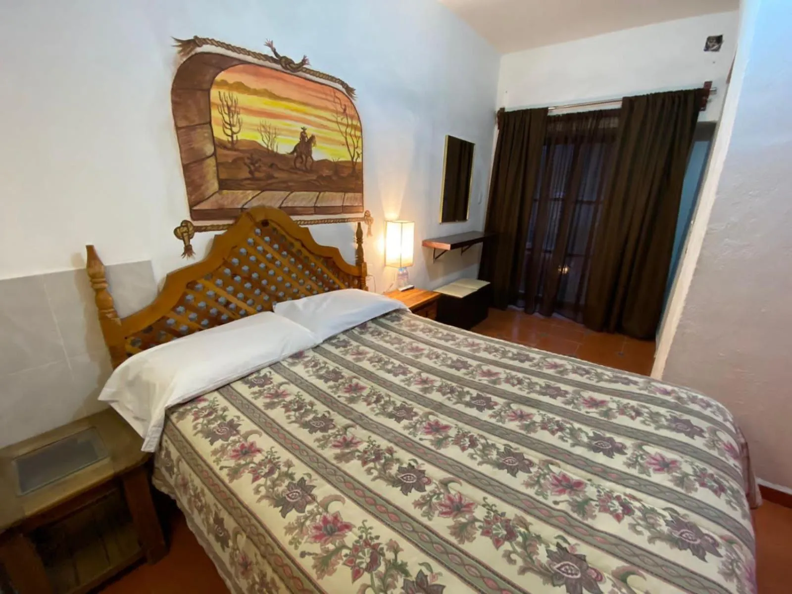Bedroom, Bed in Posada Temazcal Santo Domingo