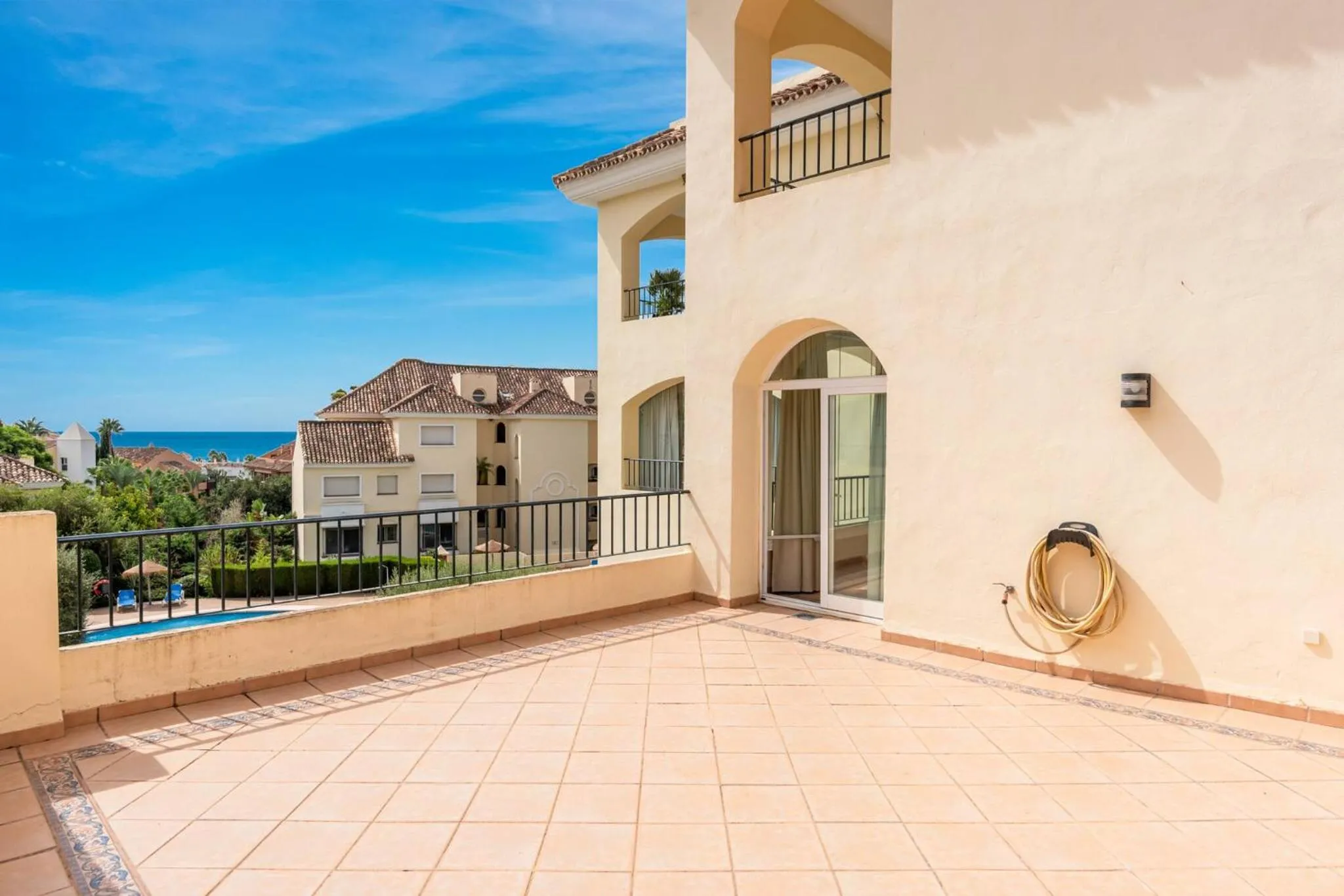Balcony/Terrace in Awesome 3 Br Apart. w/ 4 Terraces, Pool & Parking