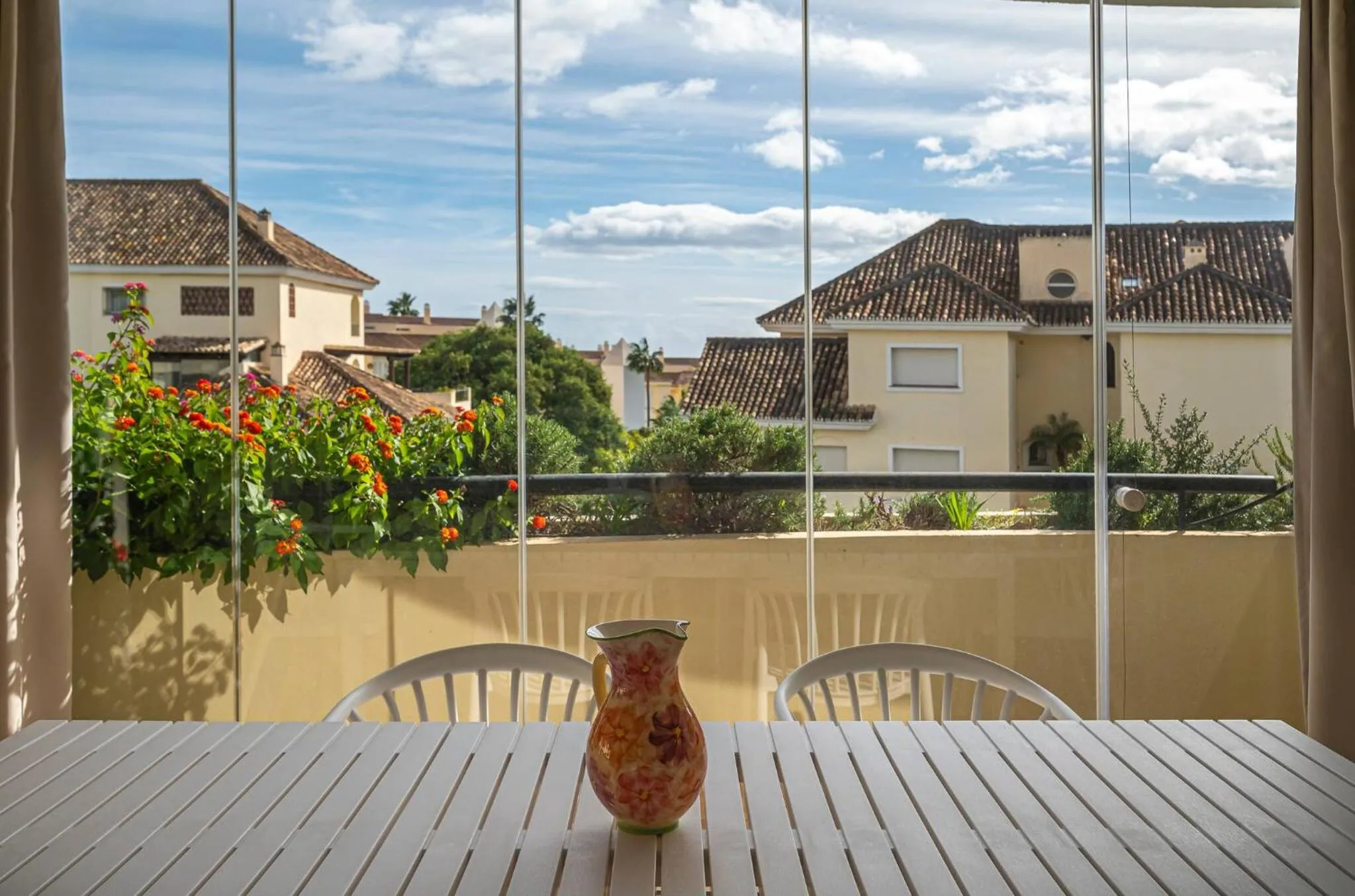 Balcony/Terrace in Awesome 3 Br Apart. w/ 4 Terraces, Pool & Parking